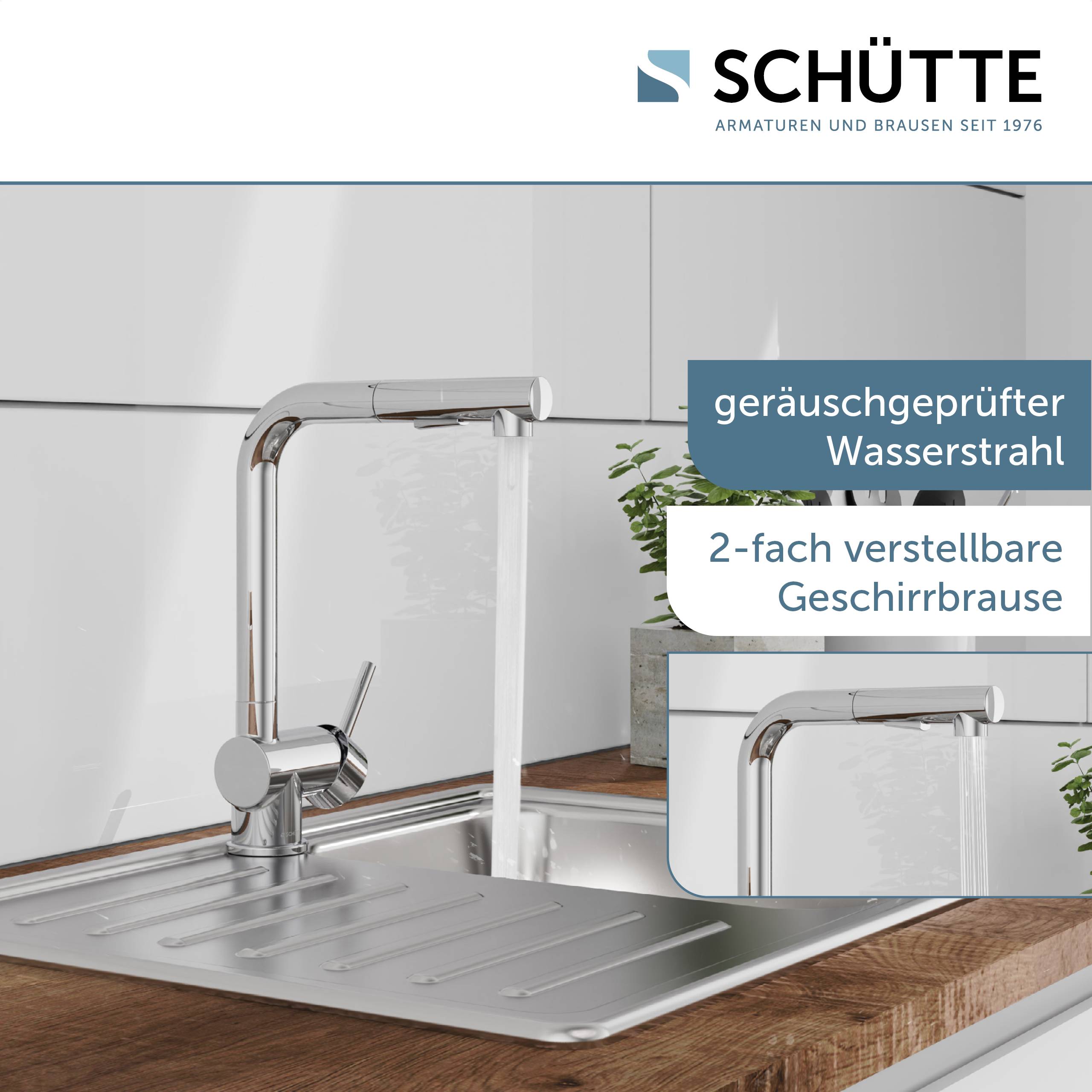 PARMA Spültischarmatur, Chrom