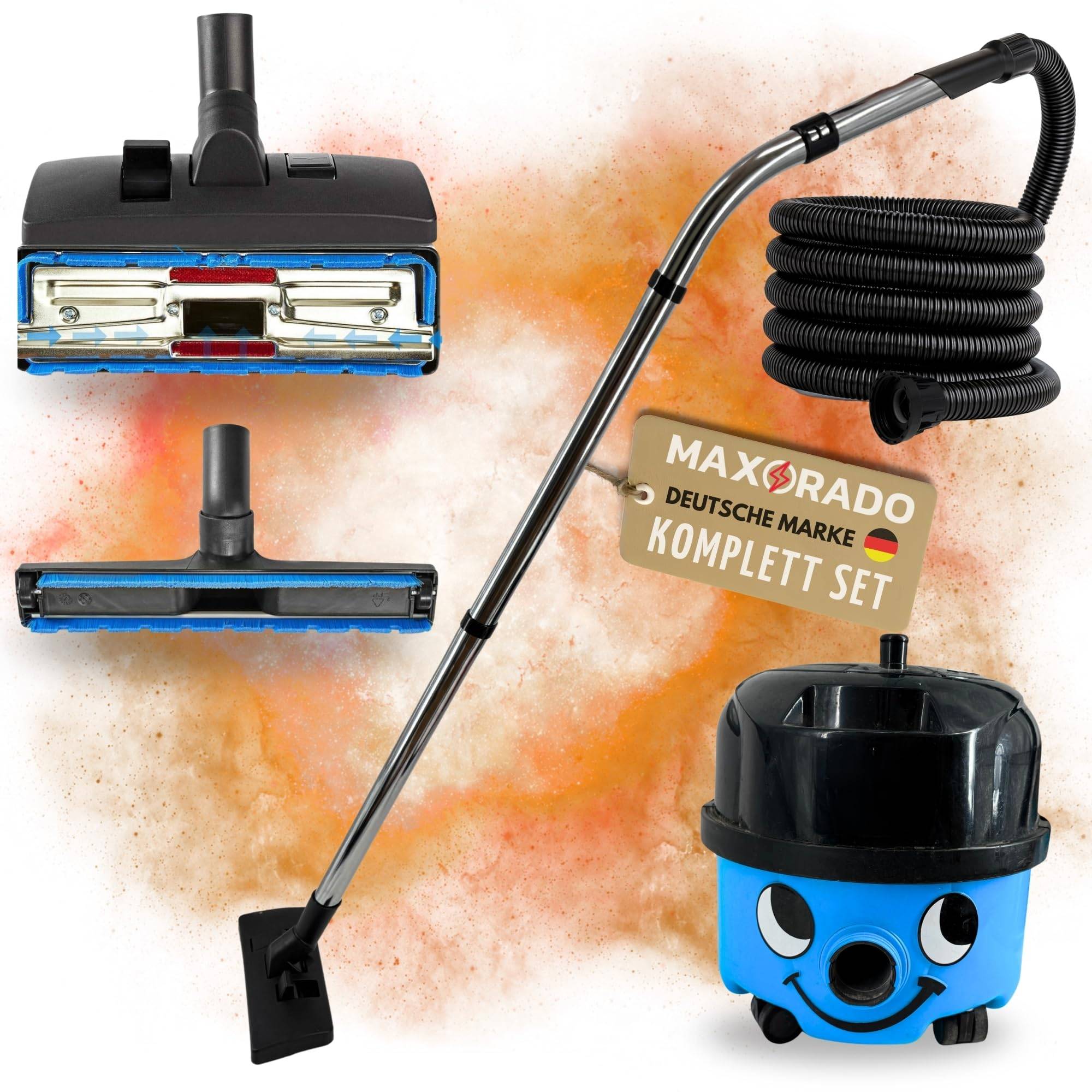 Ersatzteile Set für Numatic Henry Hetty James Basil David Edward George I Bodendüse + Schlauch + Staubsaugerrohr + Parkettdüse I Staubsauger Rohr