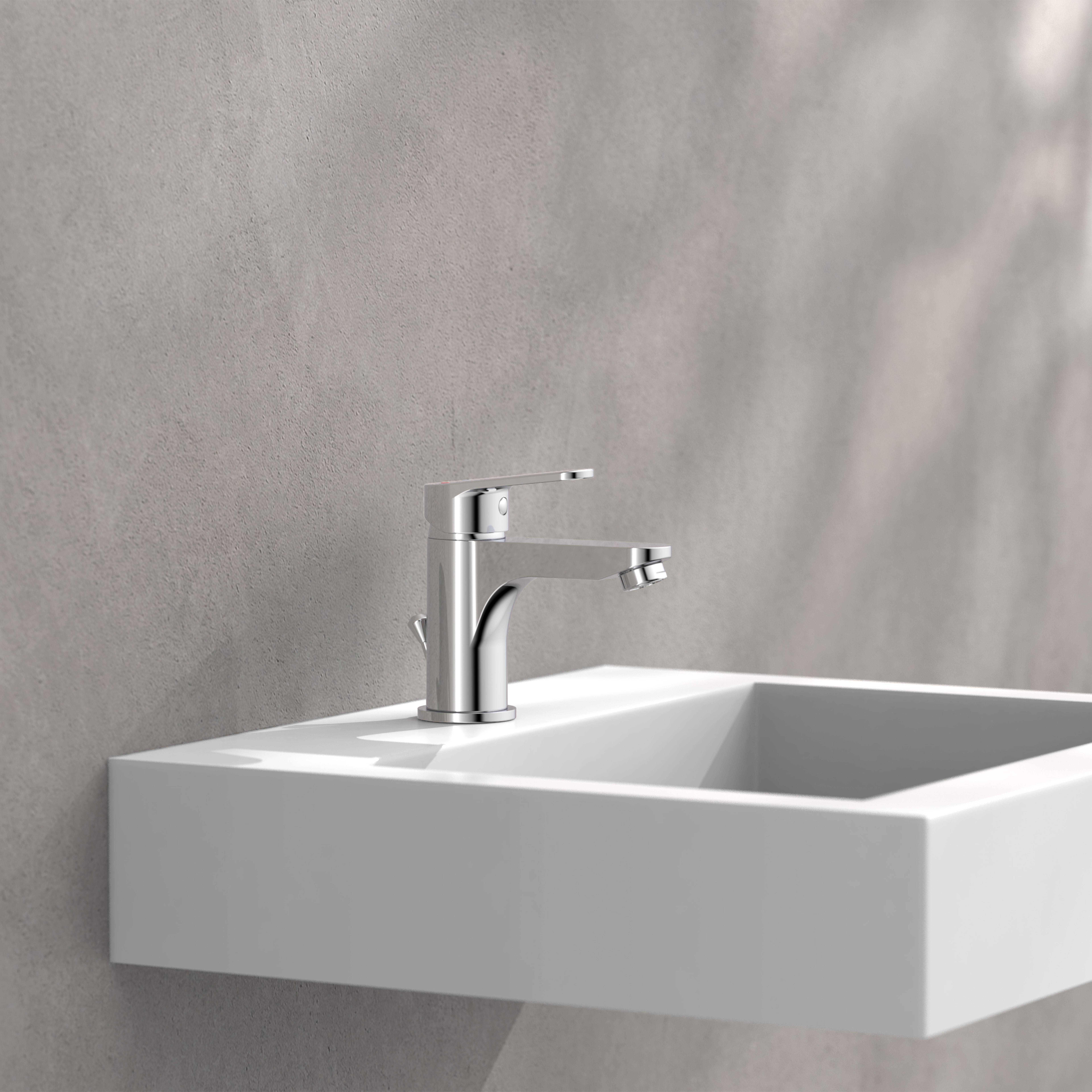 FUTURA DVGW Waschtischarmatur, Chrom