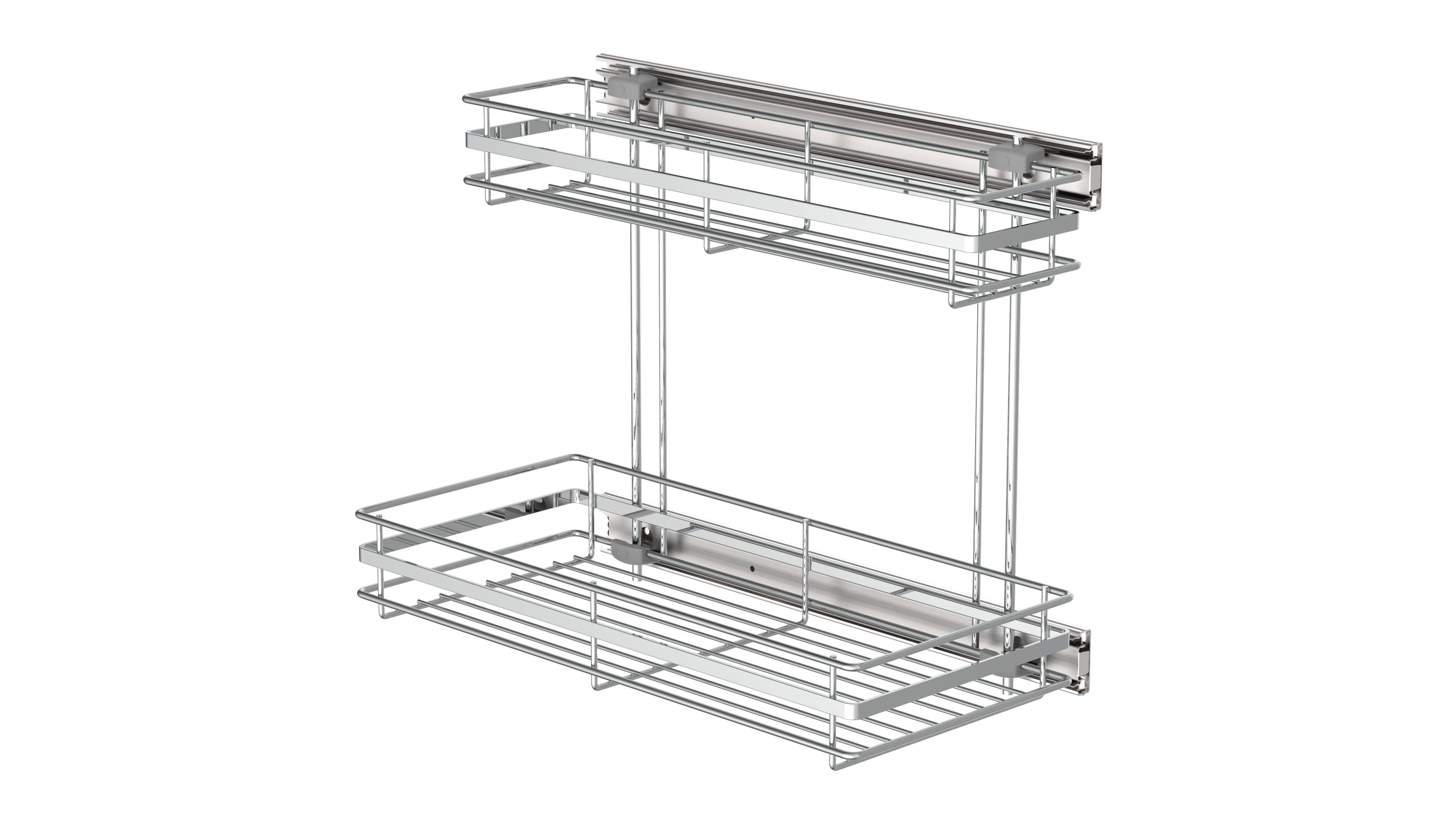 Spülenauszug, Chrom, 230 x 480 x 390 mm