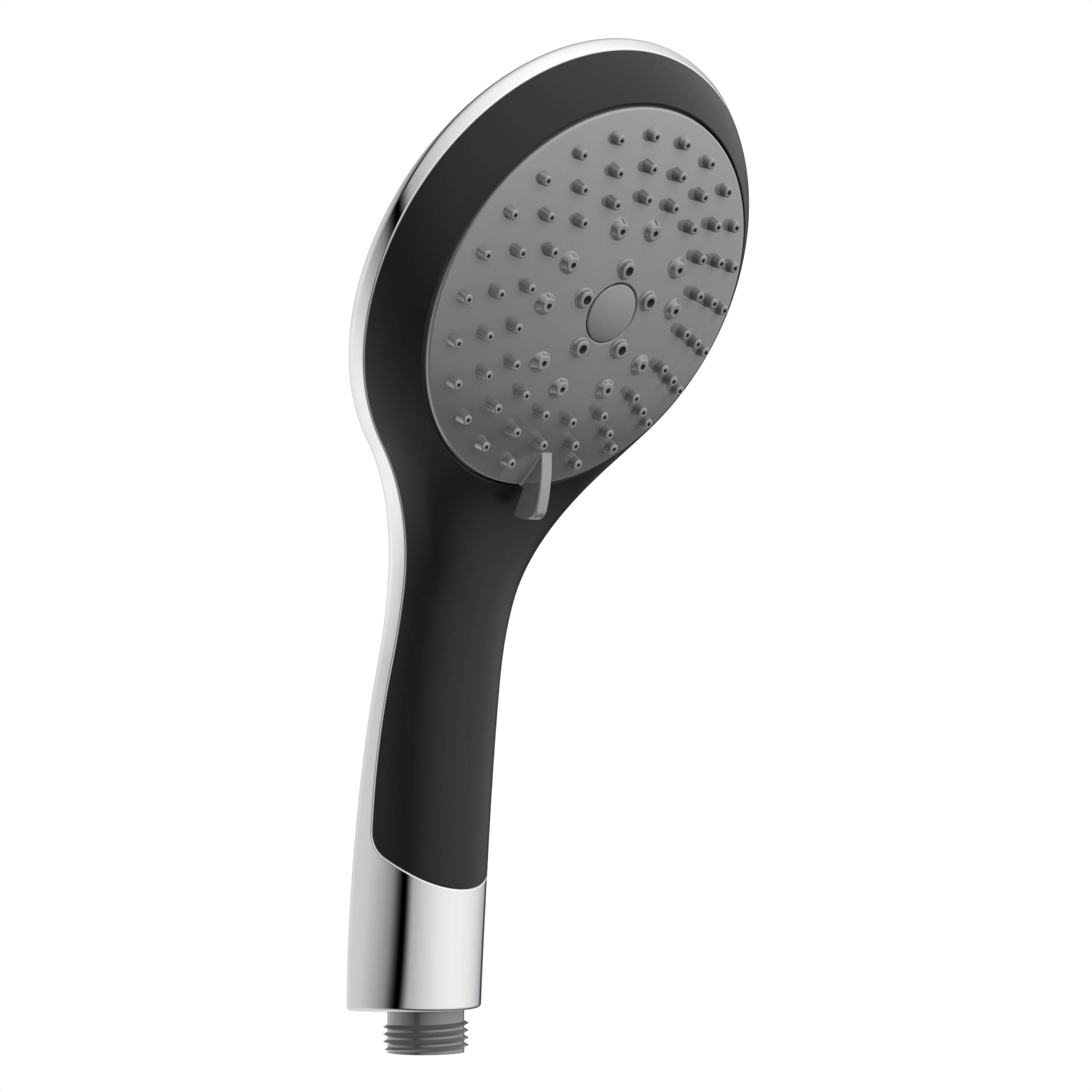 BROADWAY Handbrause, Schwarz/Chrom