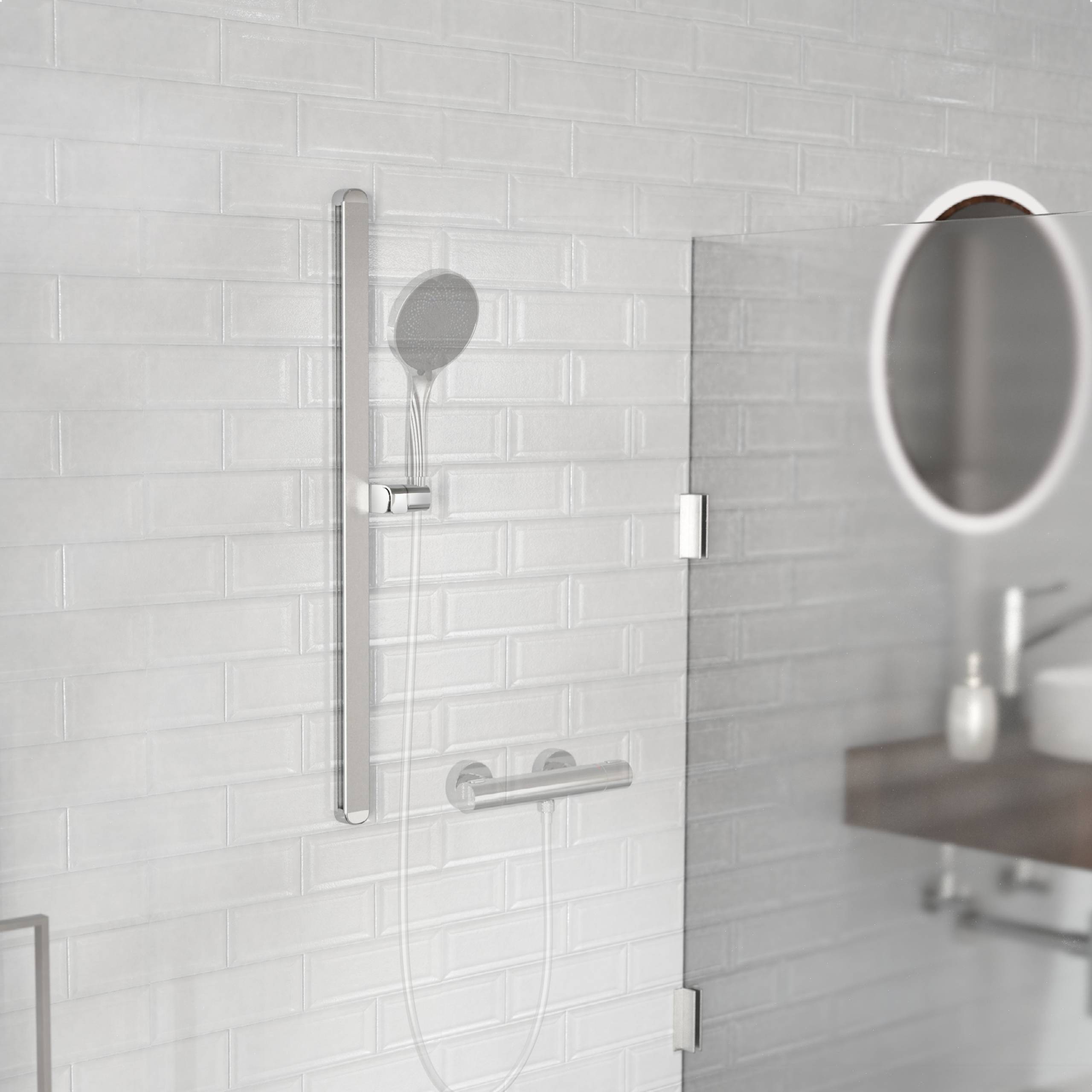 KARIBIK Brausestange, Chrom