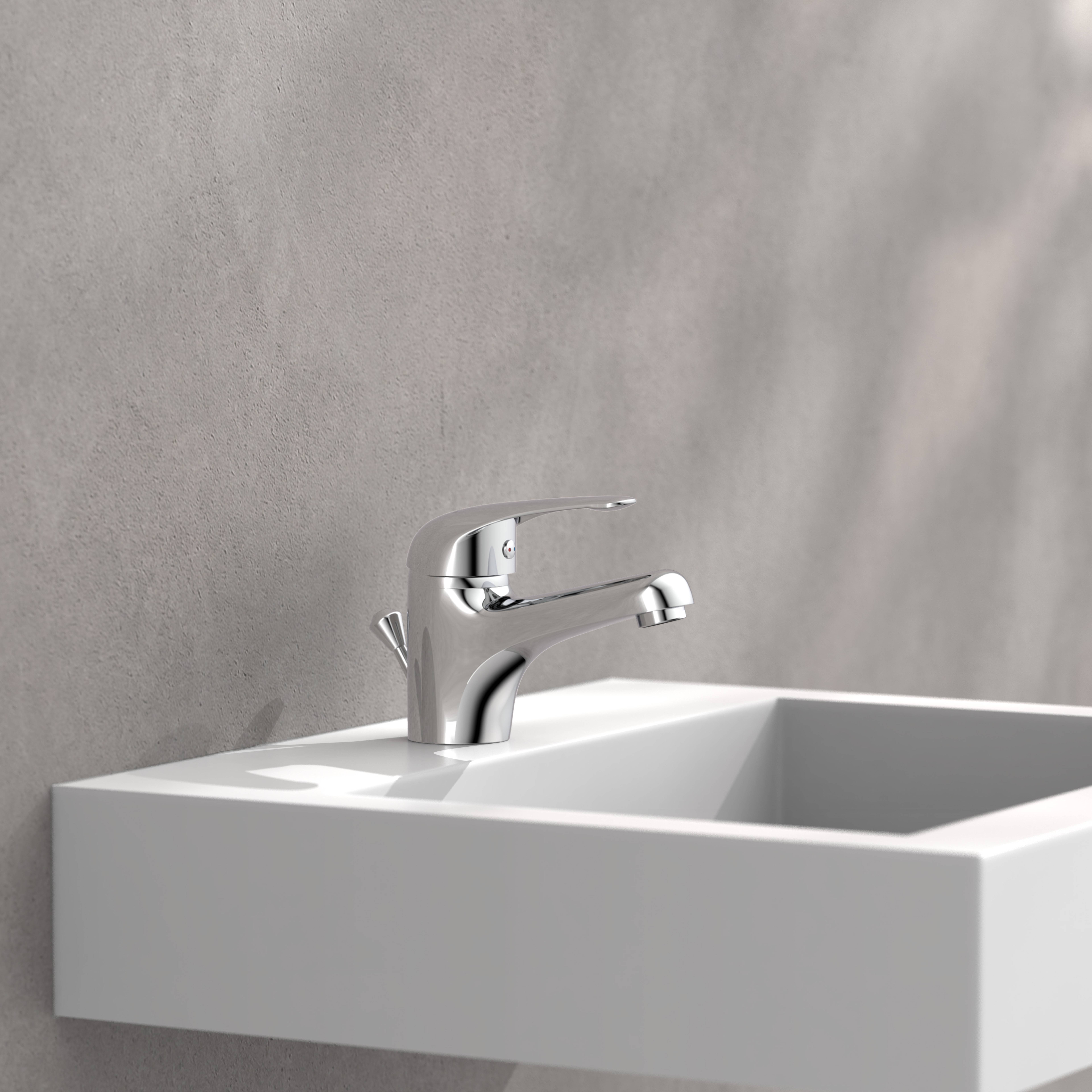 MAGNA Waschtischarmatur Niederdruck, Chrom