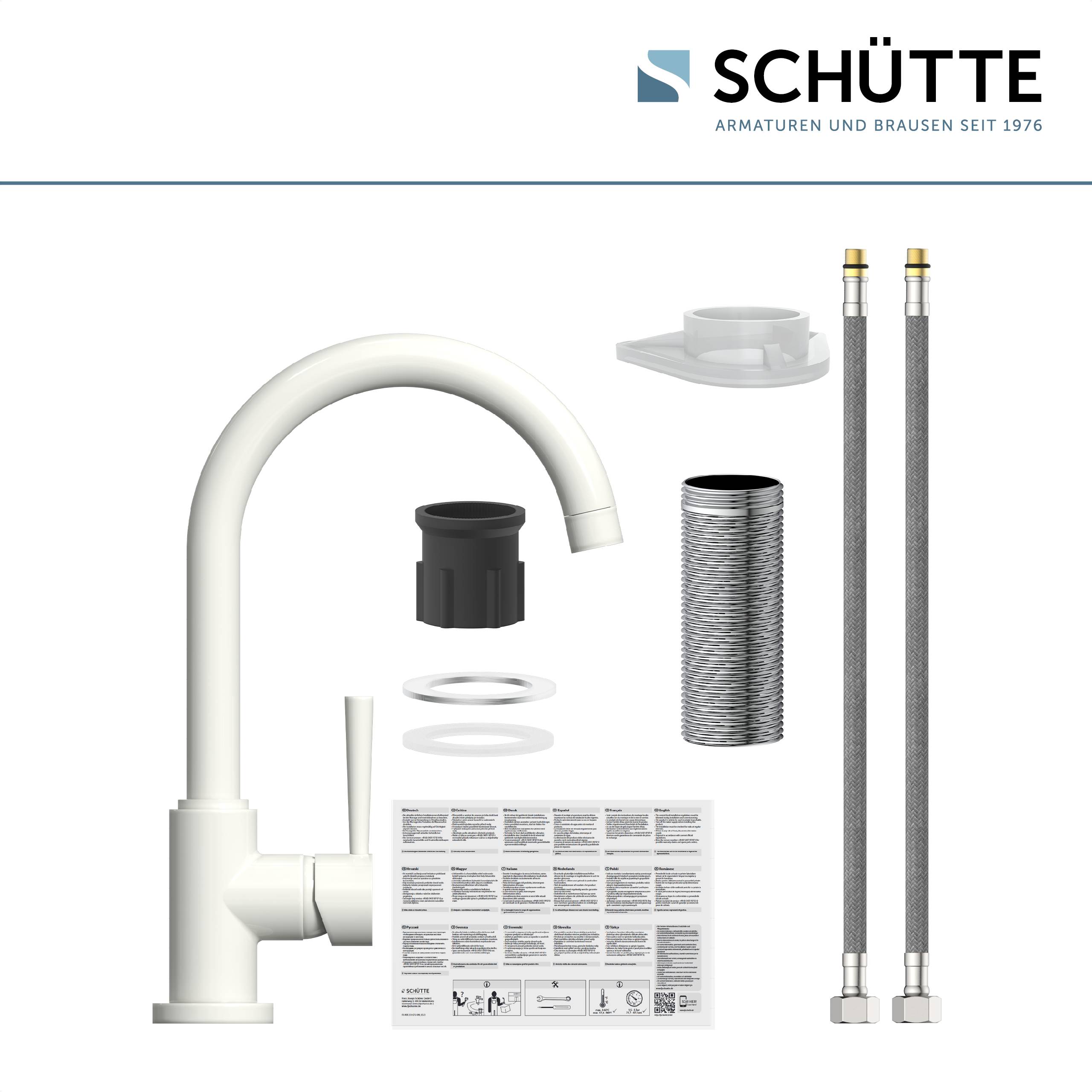 CORNWALL Spültischarmatur, Weiß matt