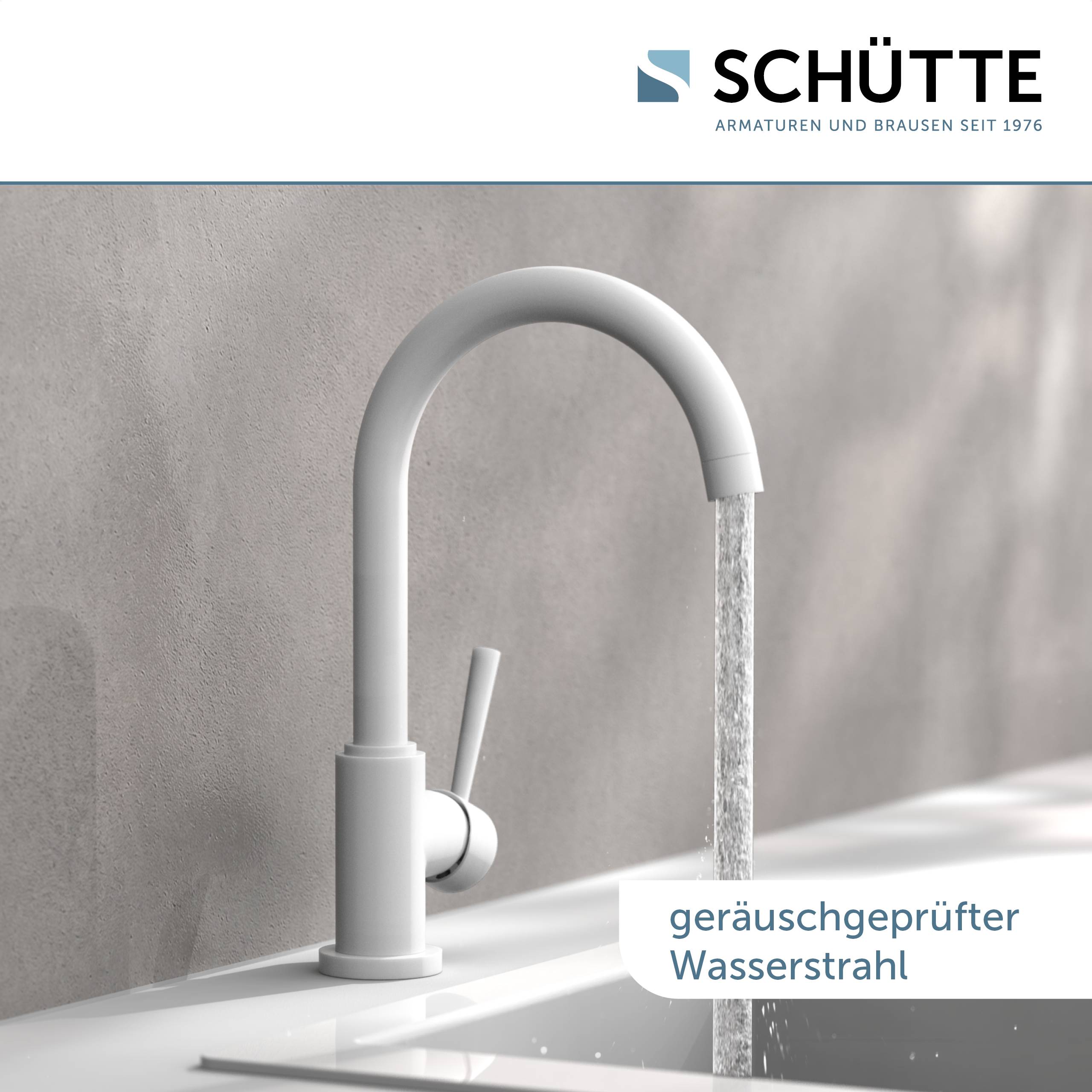 CORNWALL Spültischarmatur, Weiß matt