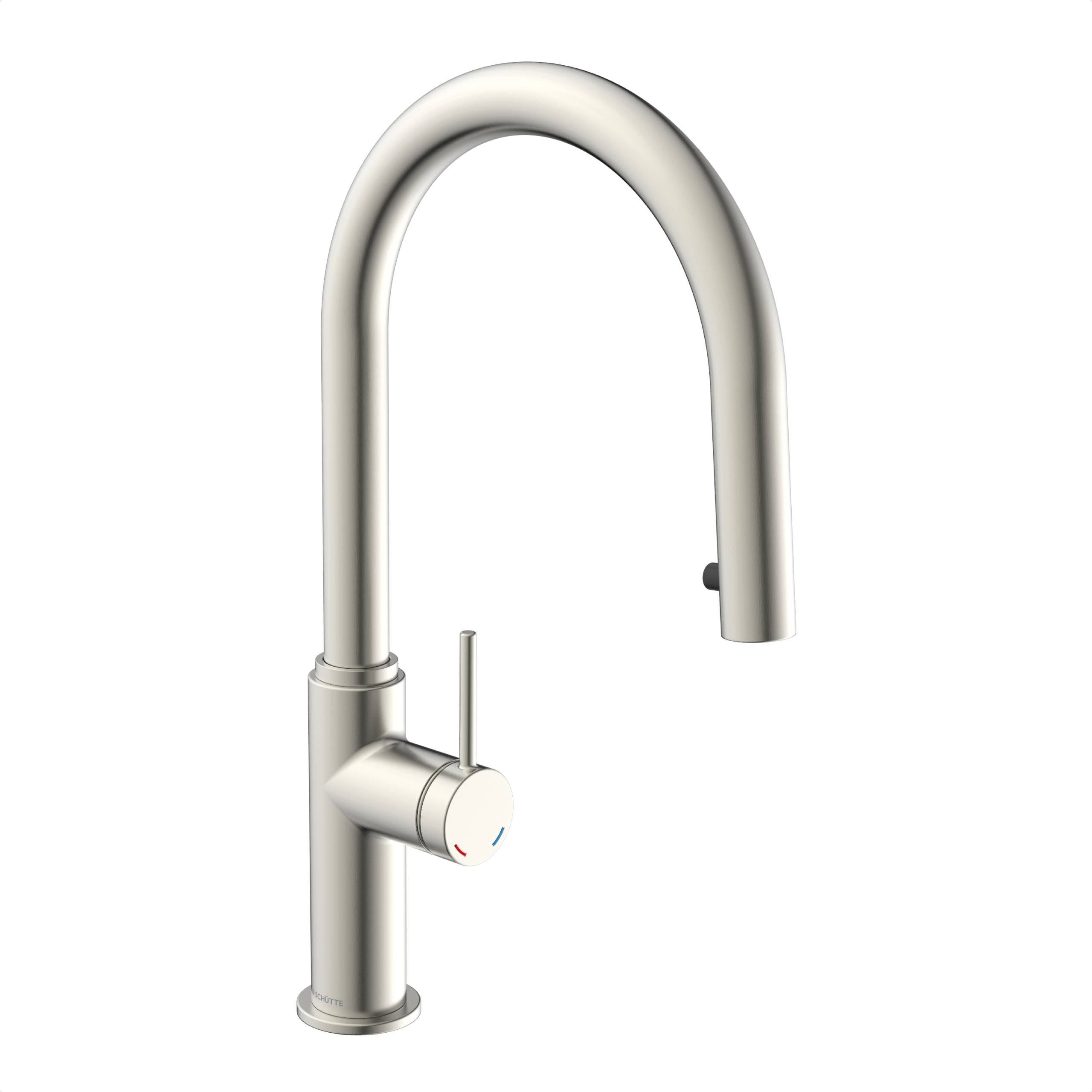 BLACKPOOL Spültischarmatur, Edelstahloptik, mit herausziehbarem Auslauf