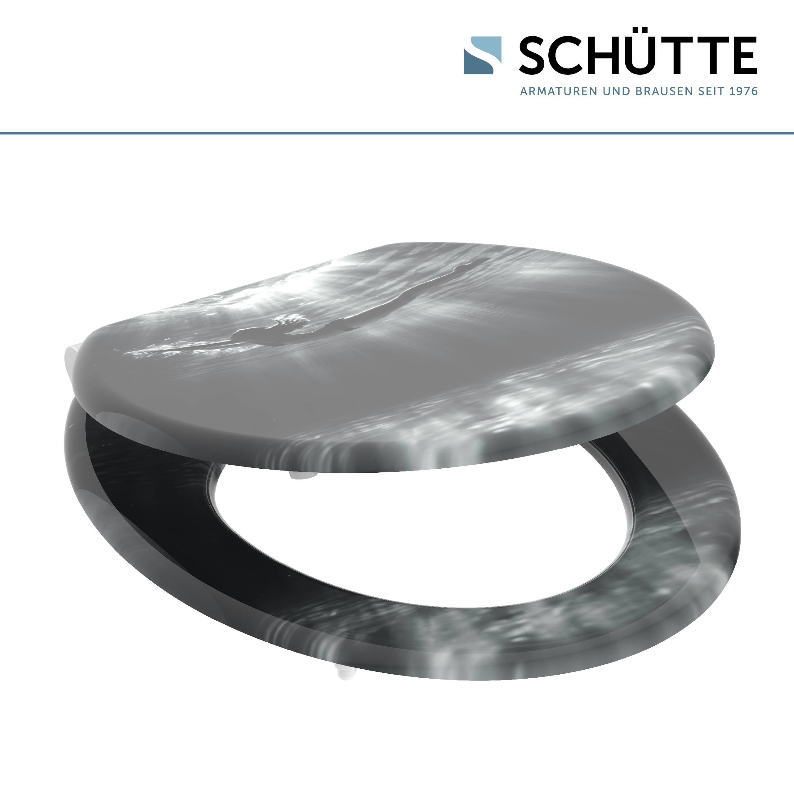 MDF WC-Sitz DEEP DIVE, mit Absenkautomatik