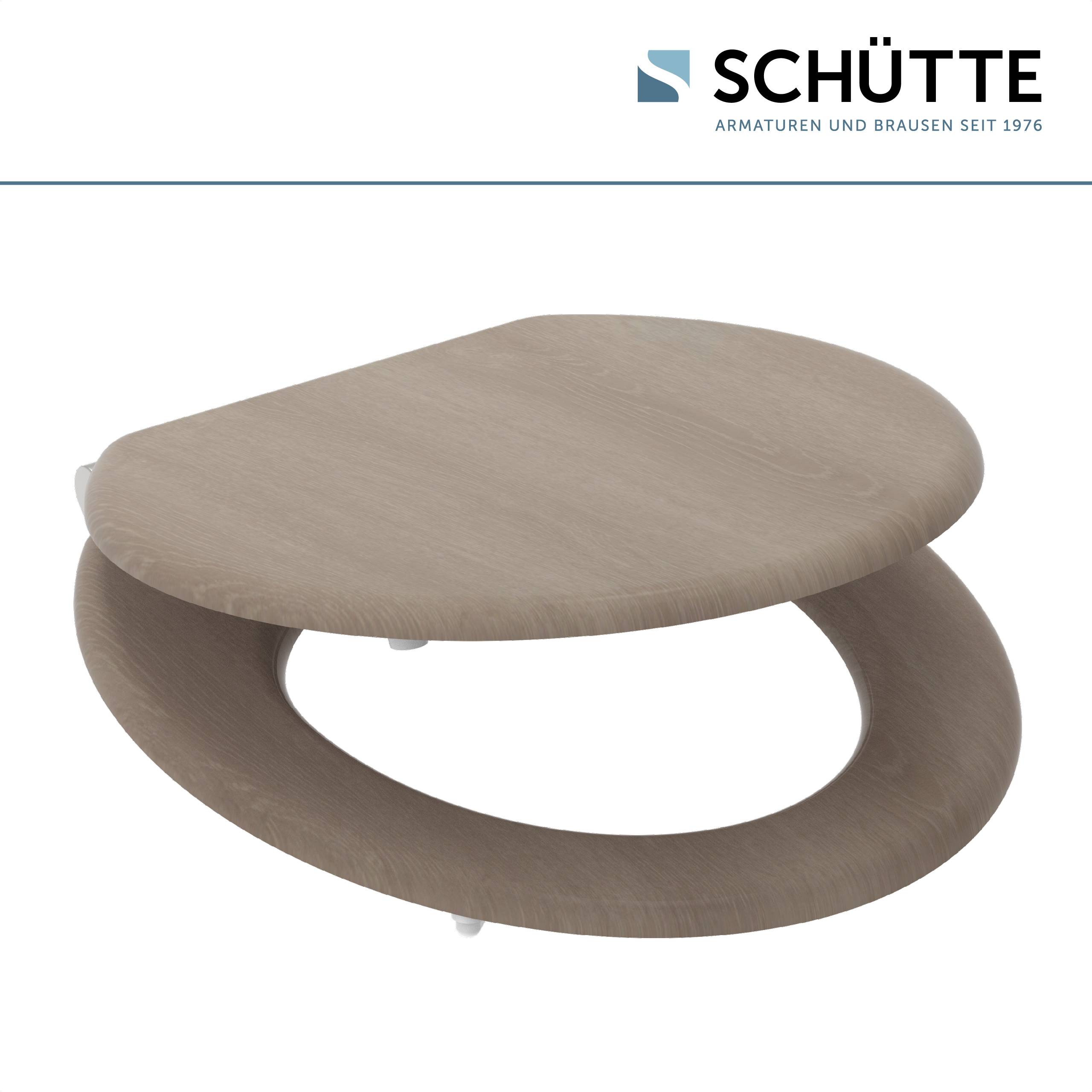 MDF WC-Sitz MODERN WOOD, mit Absenkautomatik