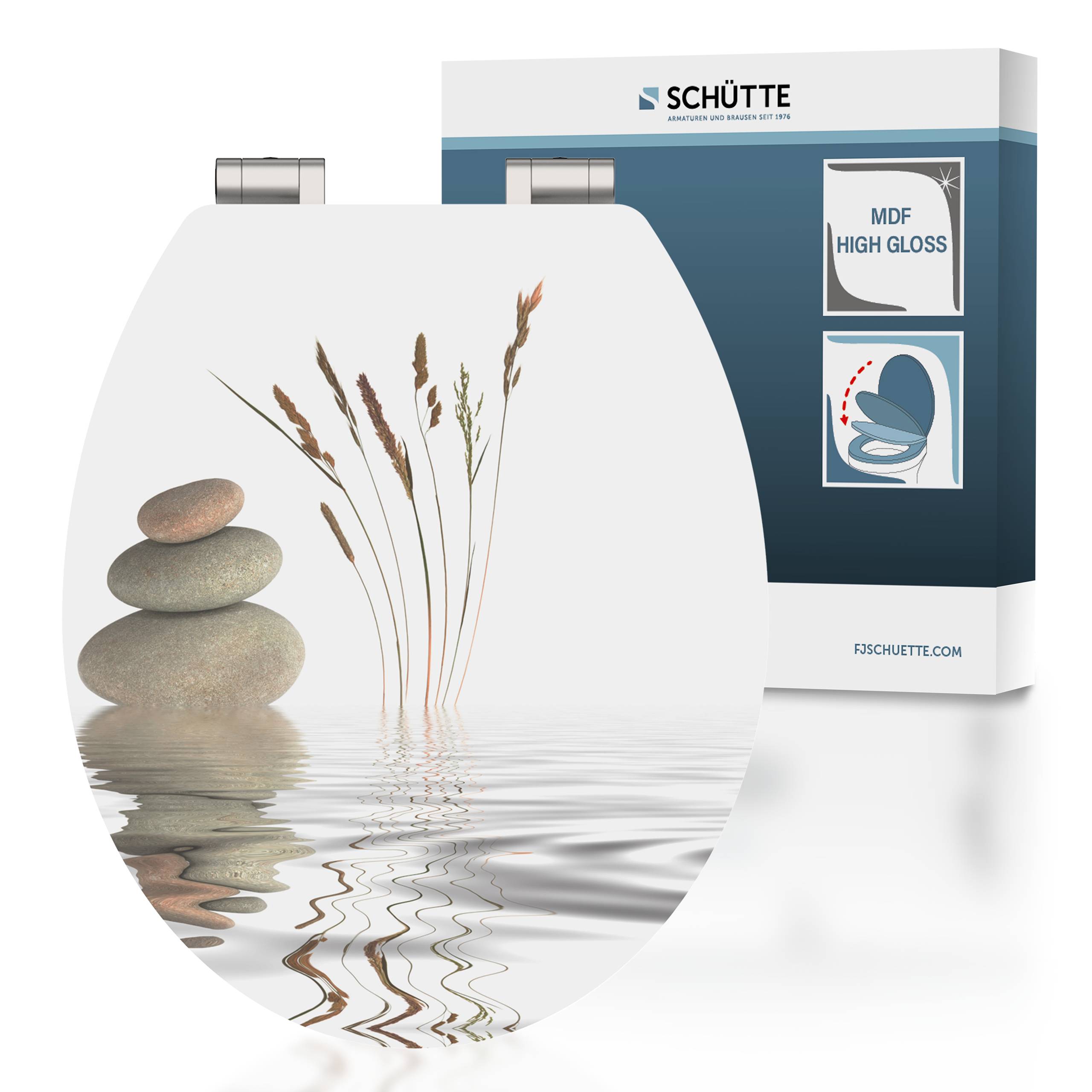 MDF HG WC-Sitz BALANCE, mit Absenkautomatik