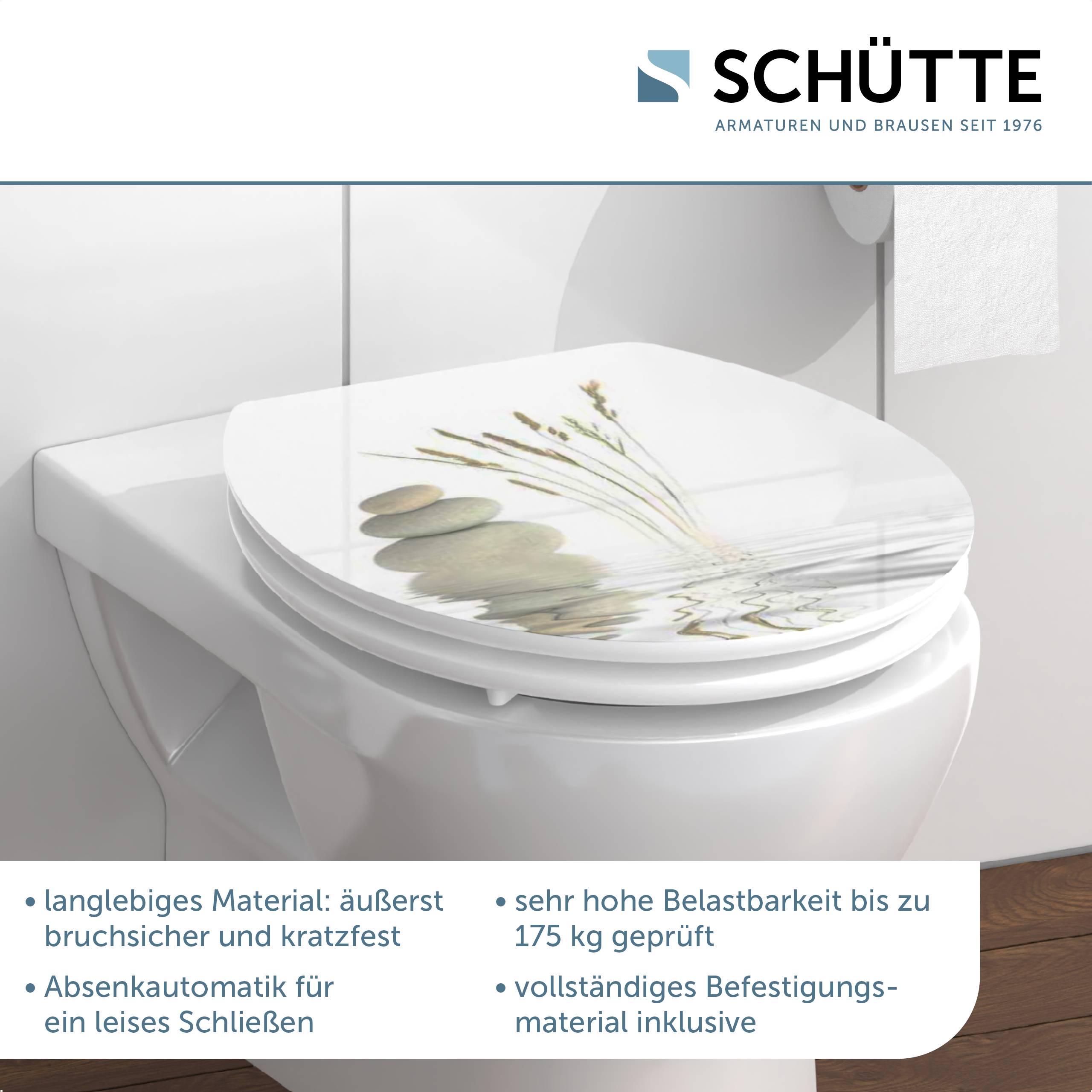 MDF HG WC-Sitz BALANCE, mit Absenkautomatik