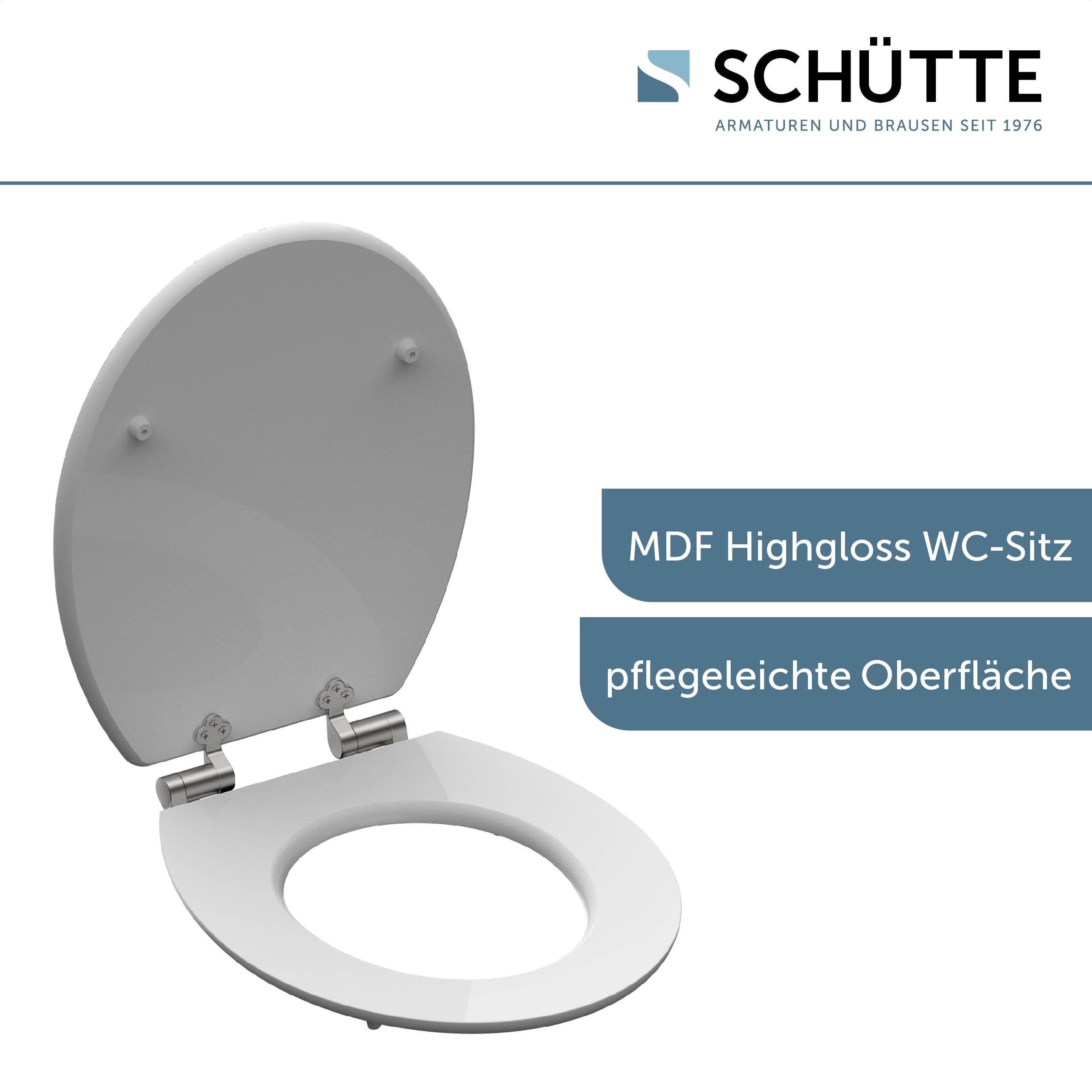MDF HG WC-Sitz BALANCE, mit Absenkautomatik