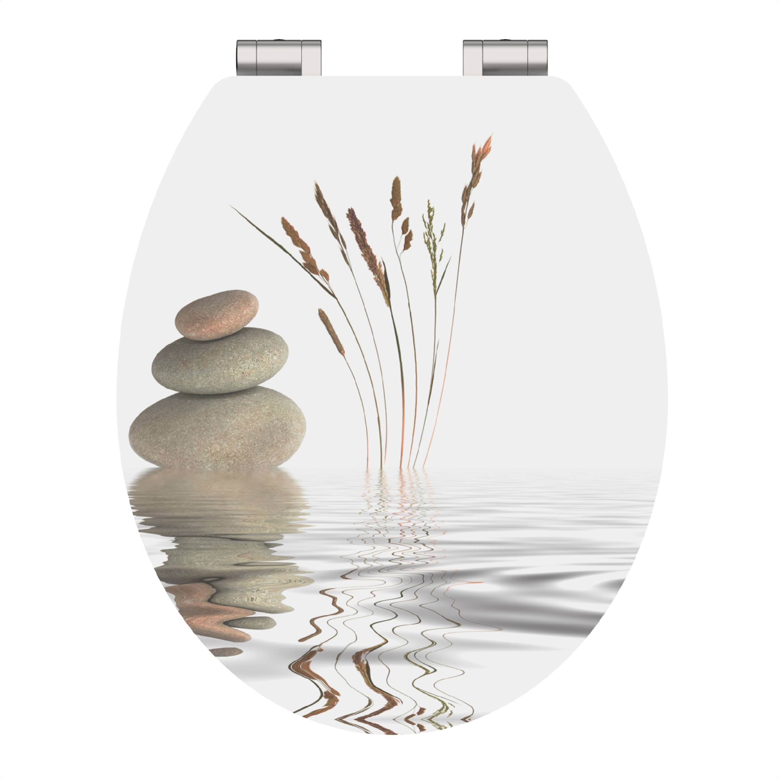 MDF HG WC-Sitz BALANCE, mit Absenkautomatik