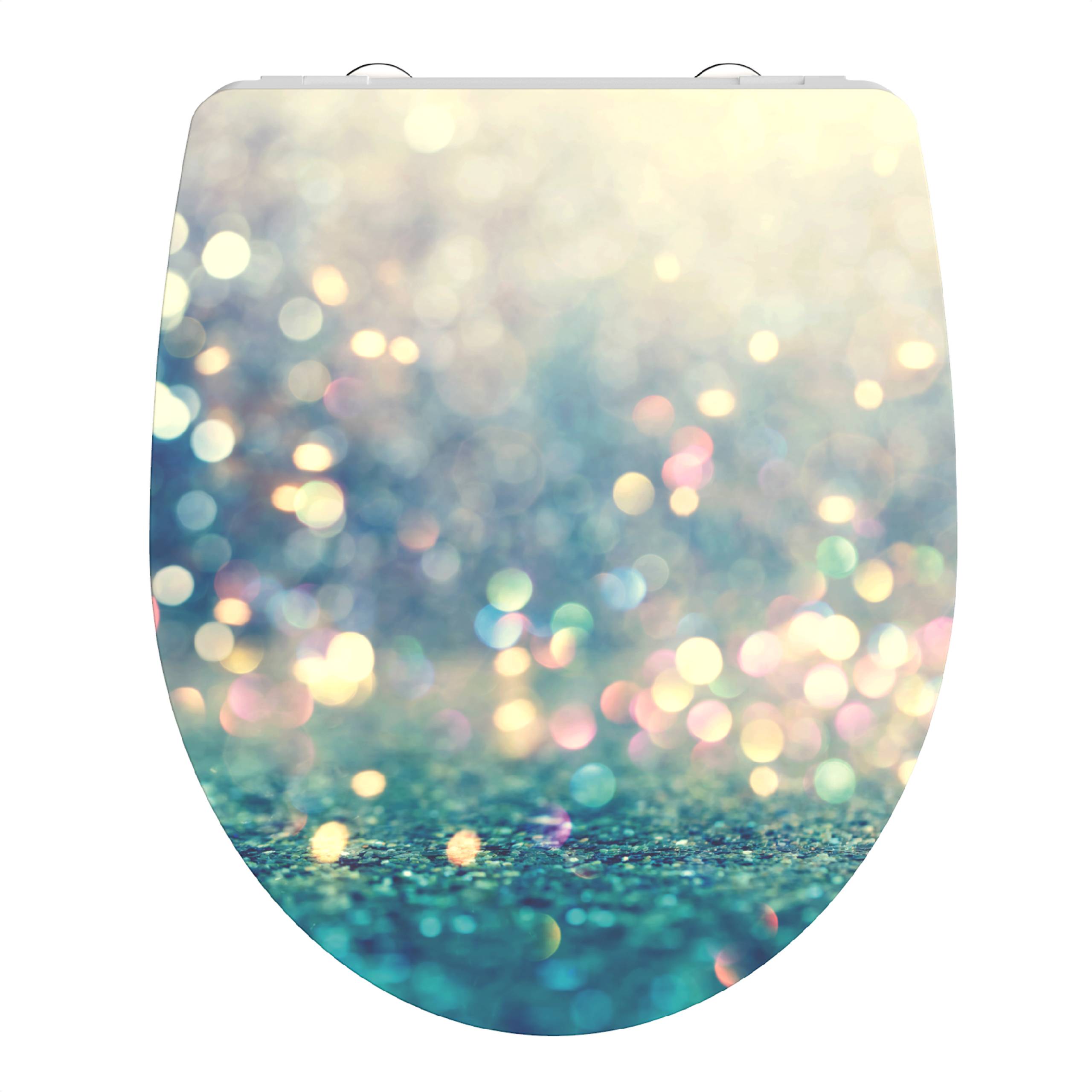 Duroplast HG WC-Sitz MAGIC LIGHT, mit Absenkautomatik und Schnellverschluss