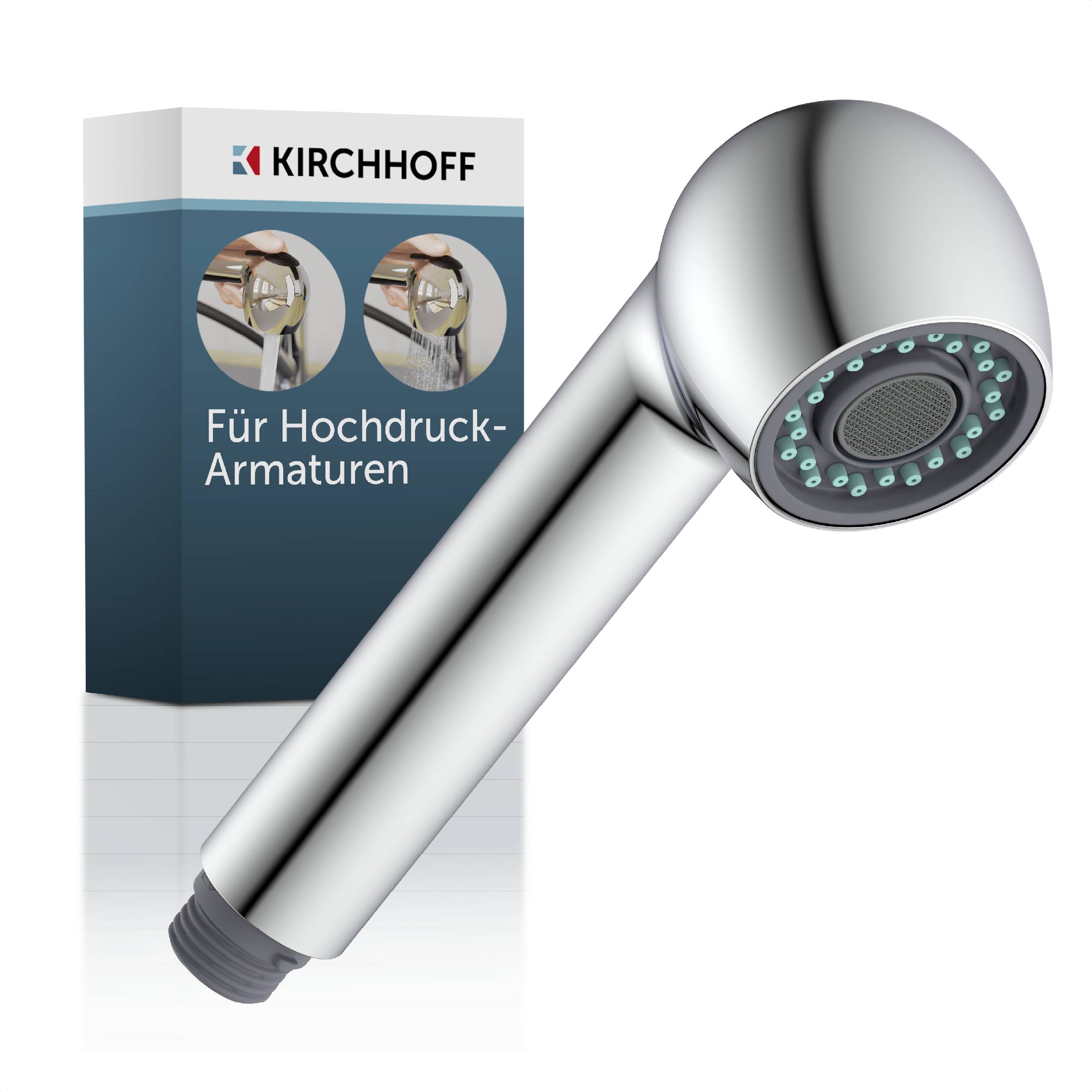 Geschirrbrause, Chrom, 1/2", für Hochdruck