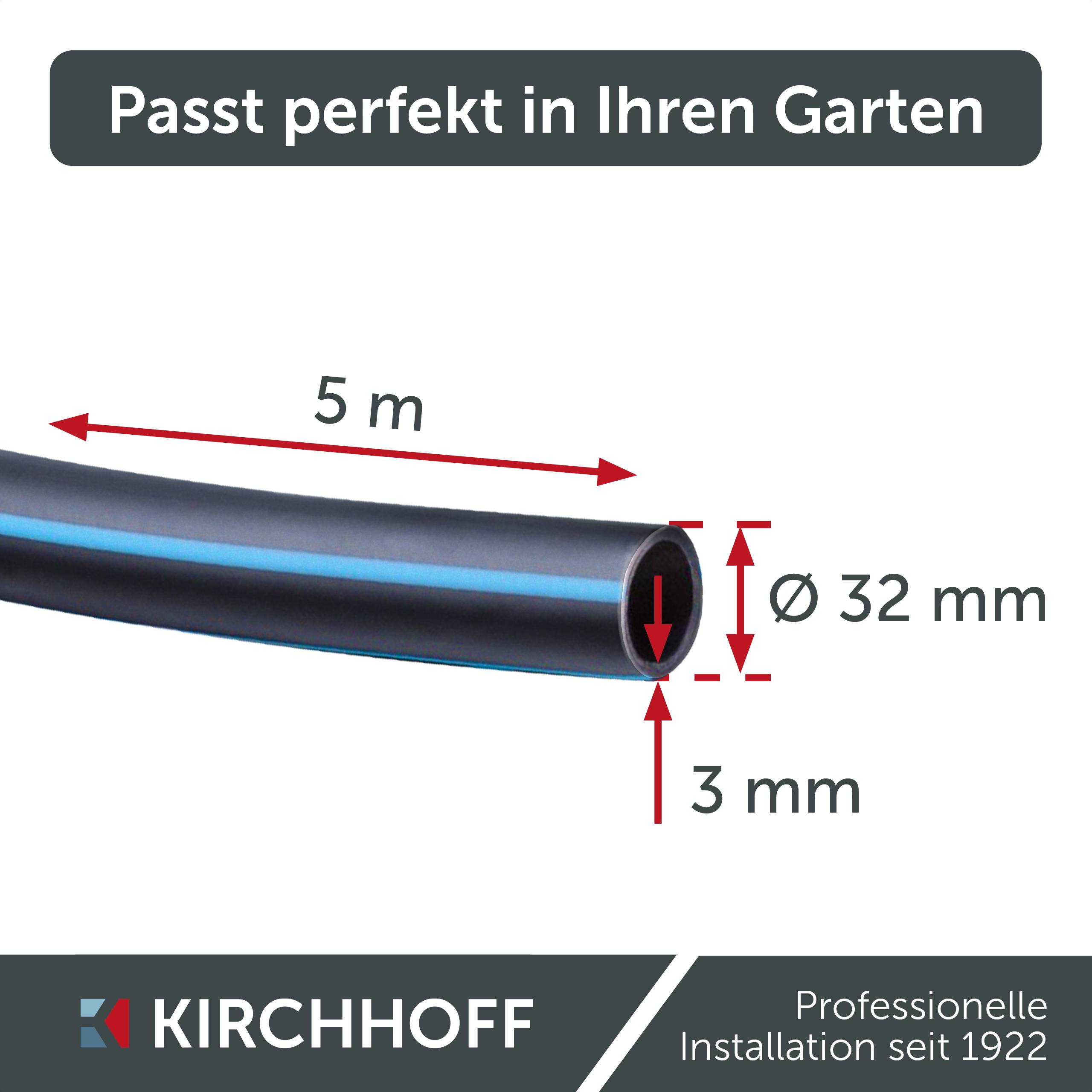 HDPE-Rohr, Ø 32 mm, Rolle 5 m