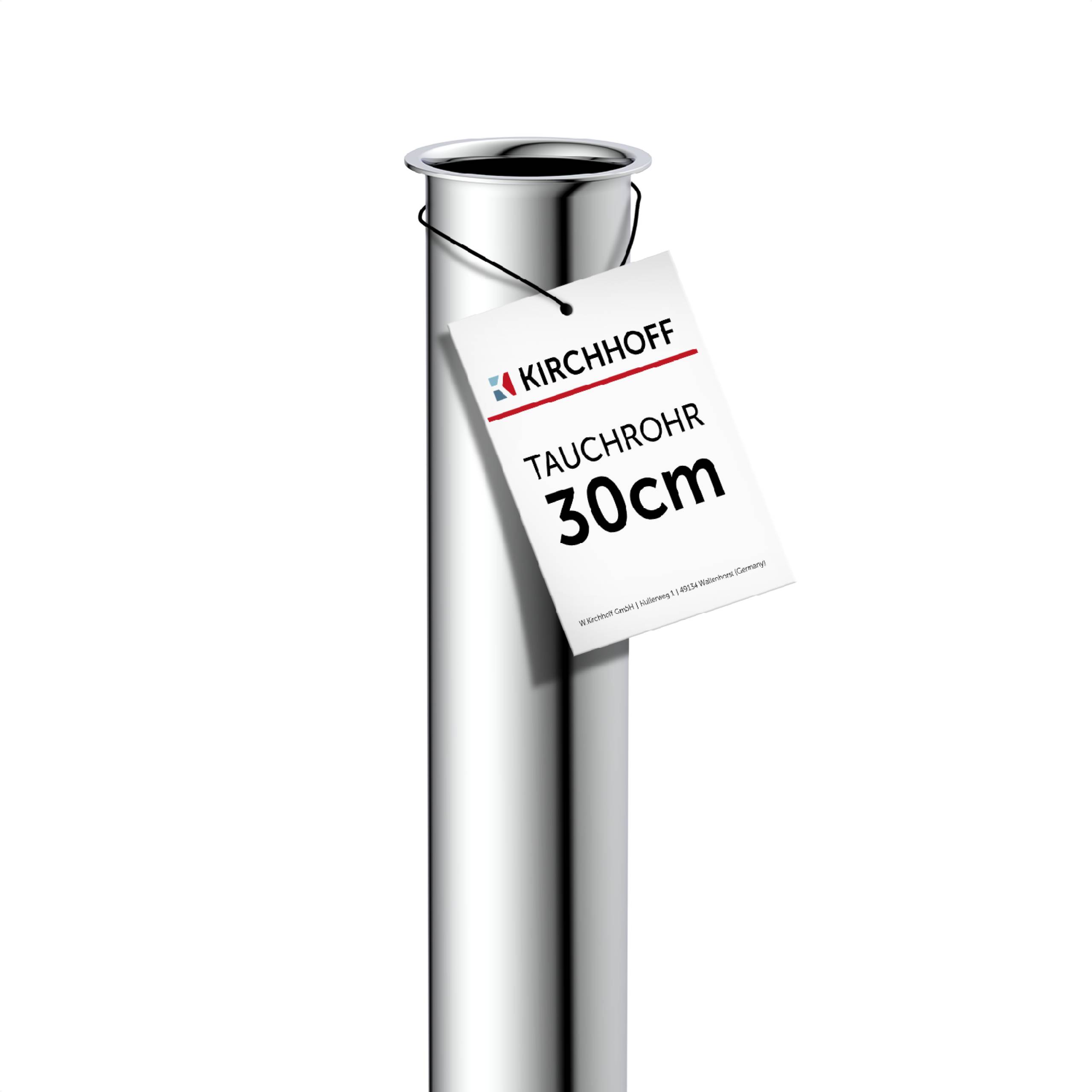 Tauchrohr, 1 1/4" x 300 mm x 32 mm, für Siphon