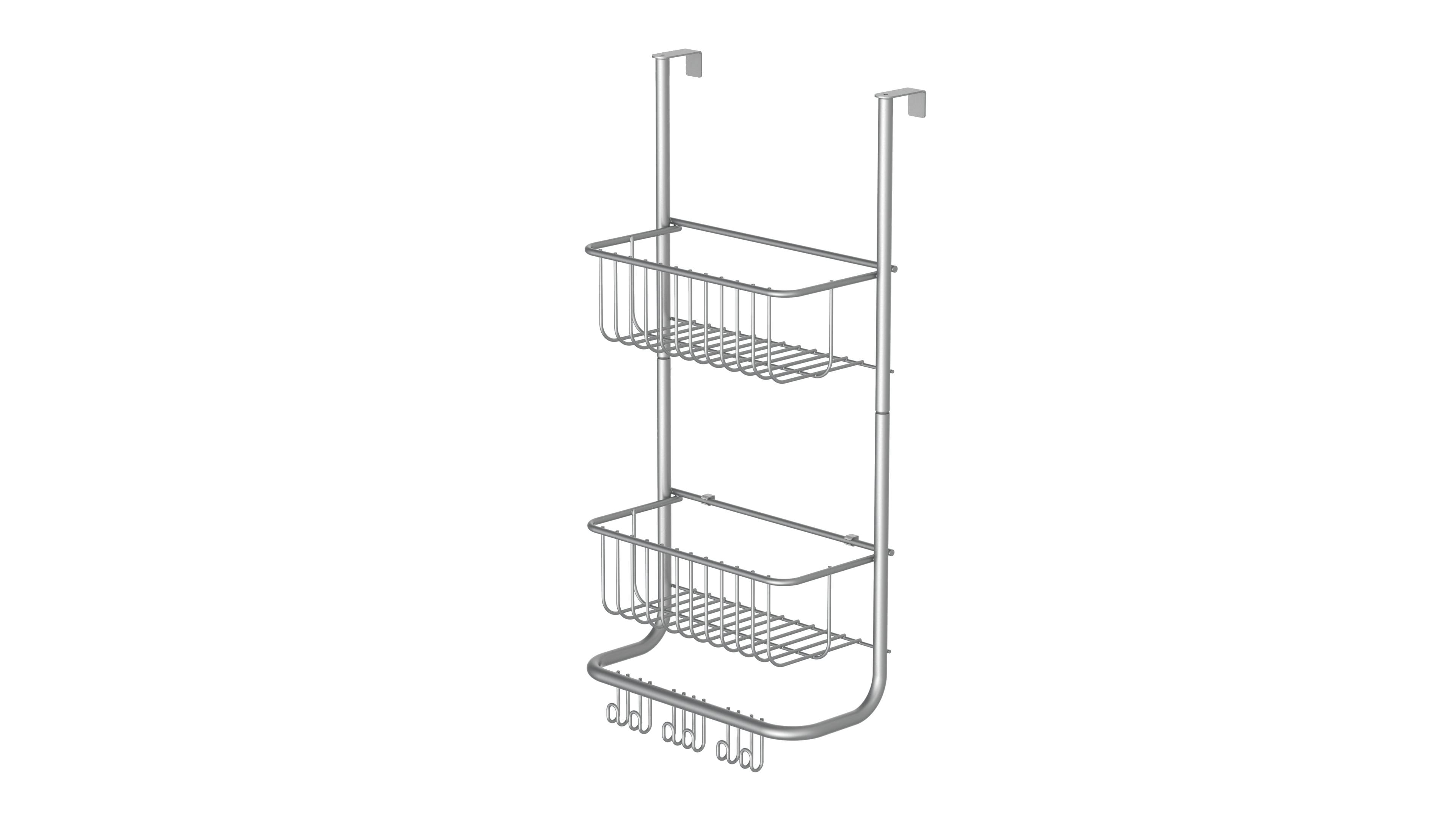 Hängeregal, Silber matt