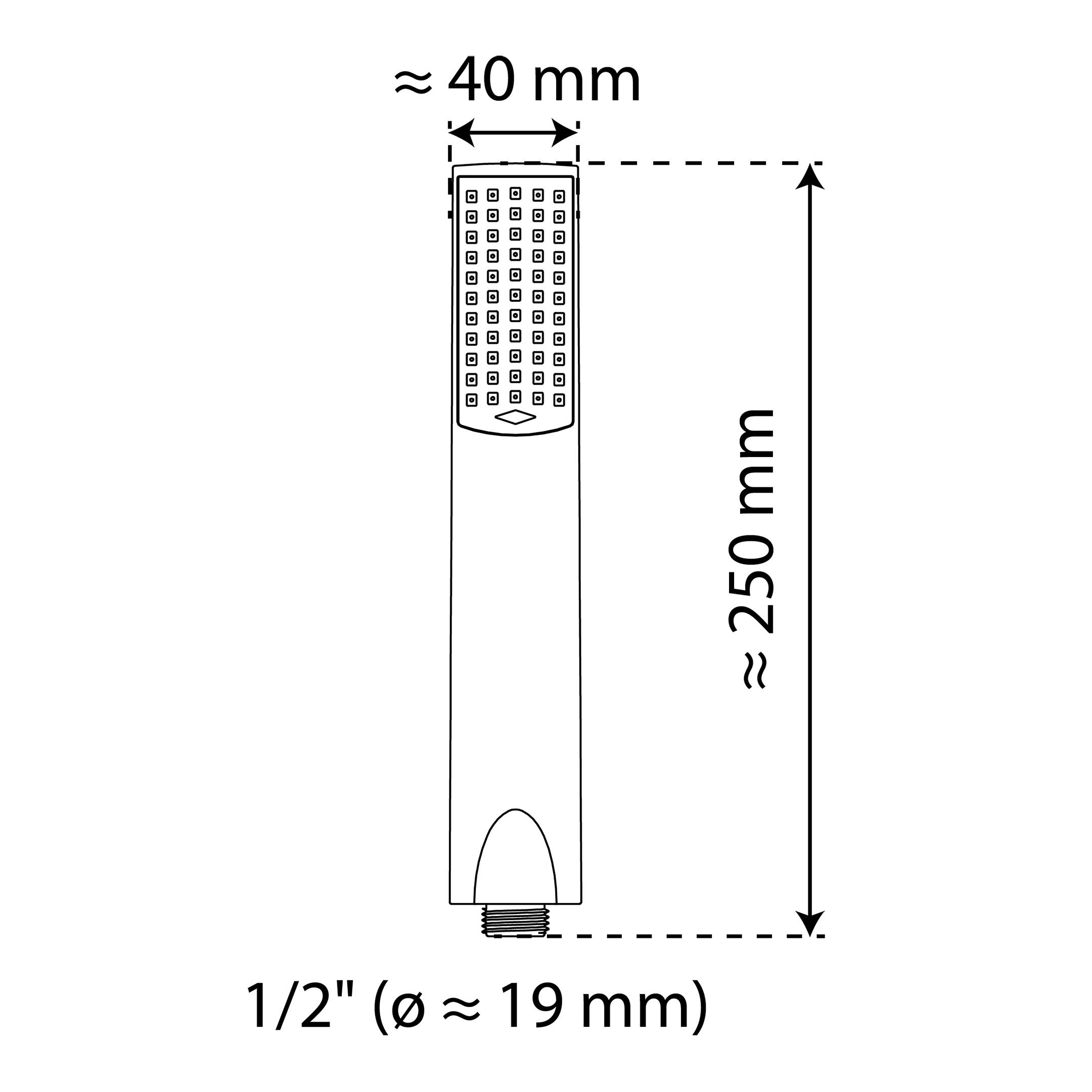 HONEY Handbrause, Chrom