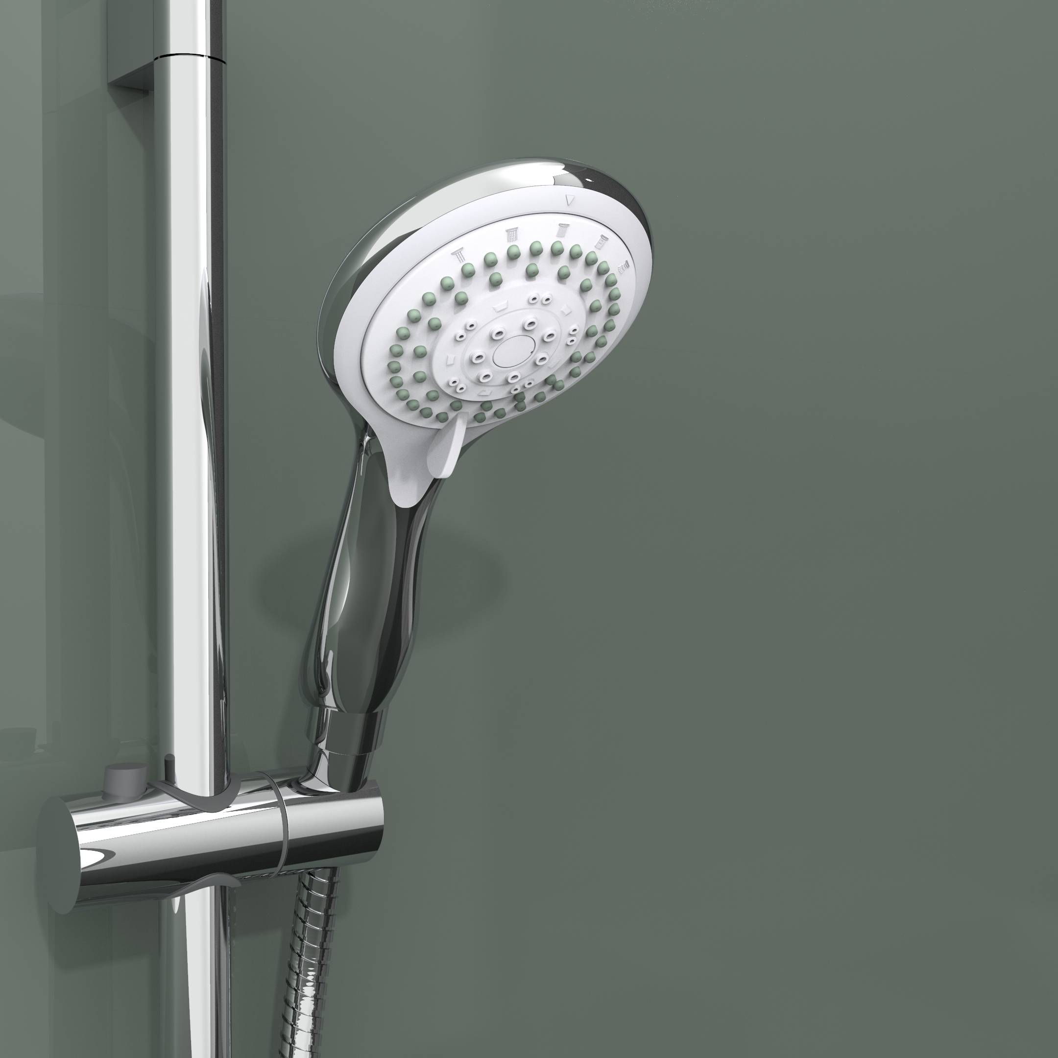 BIOLUX Handbrause, Chrom