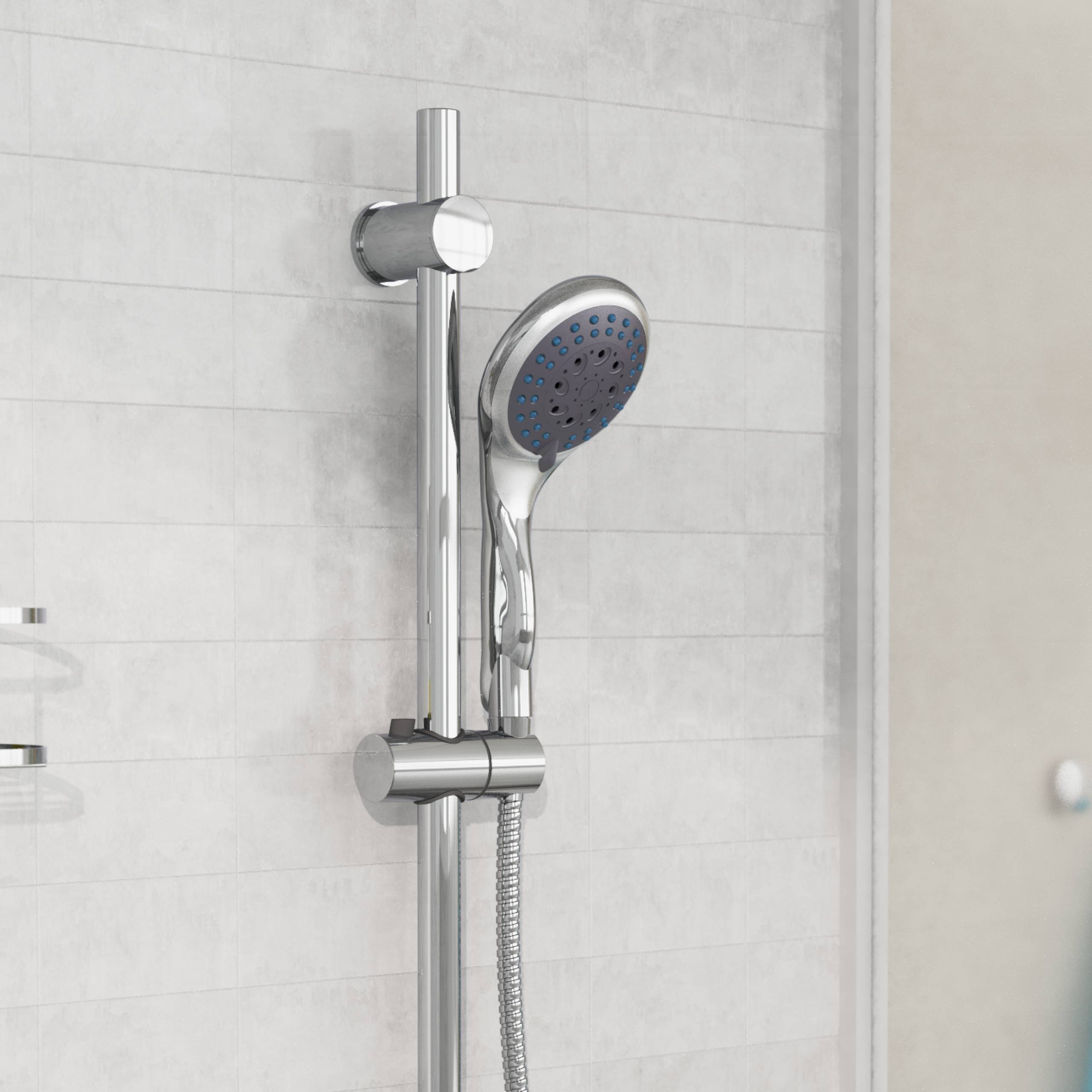 WELLY Handbrause-Set, Chrom