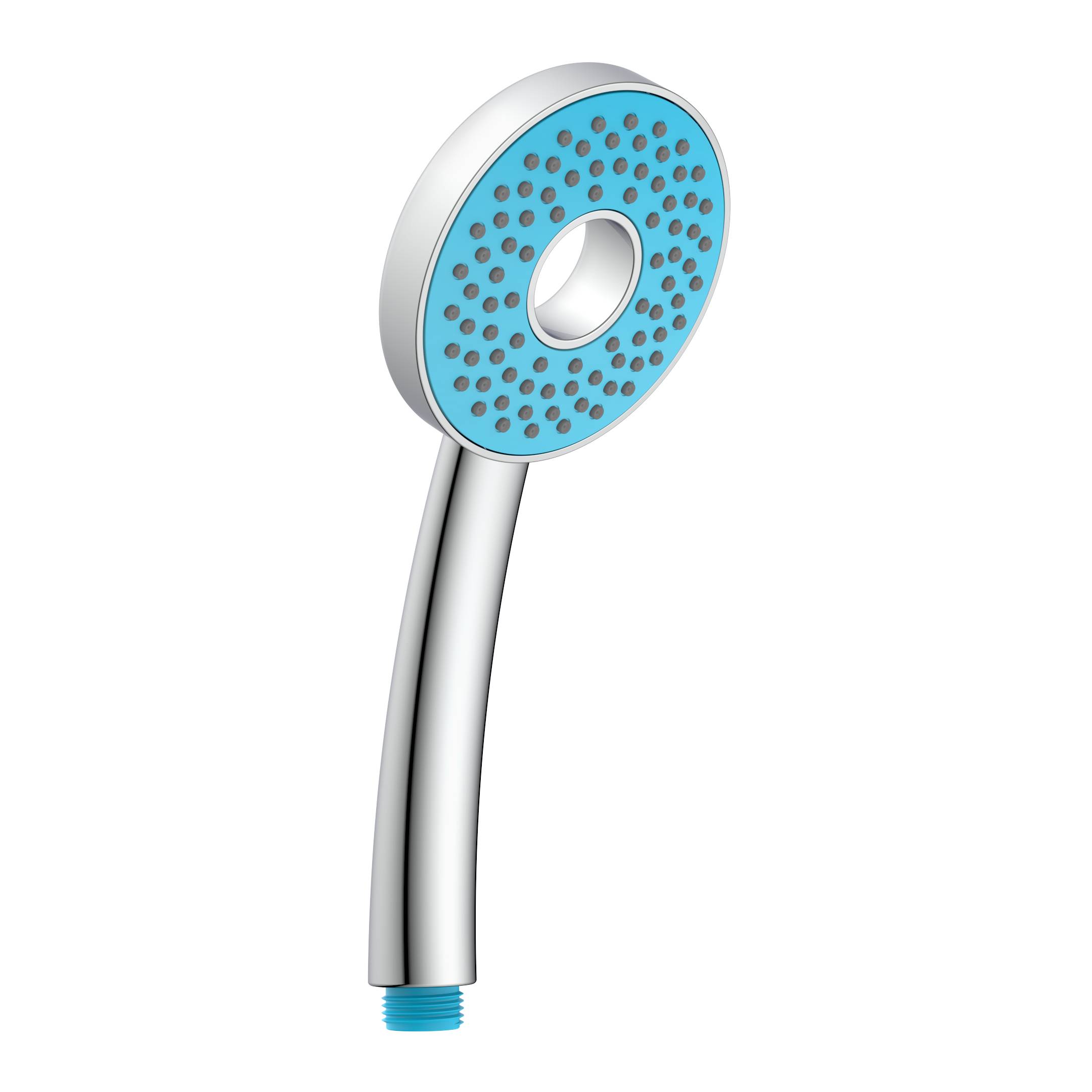 RIO Handbrause, Chrom/Türkis