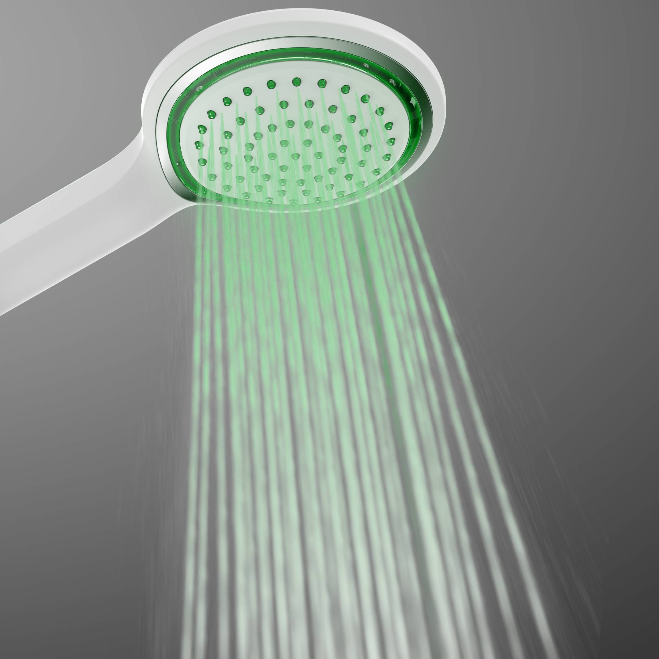 DIGI LED Handbrause, Chrom/Weiß