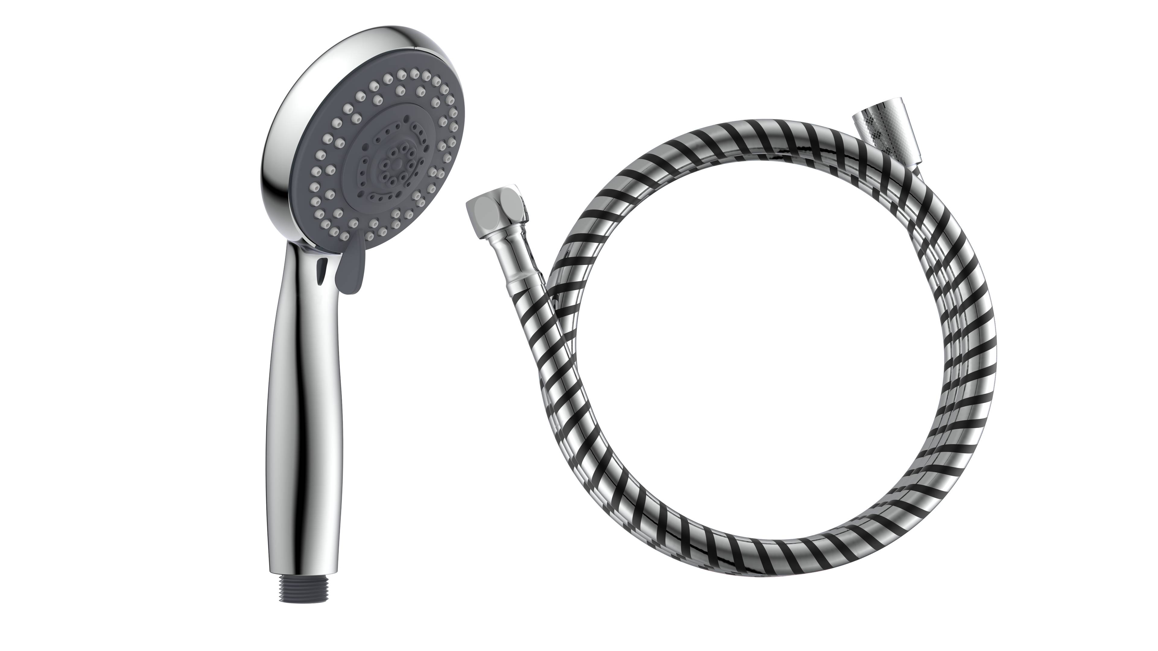 VERONA Handbrause-Set, Chrom