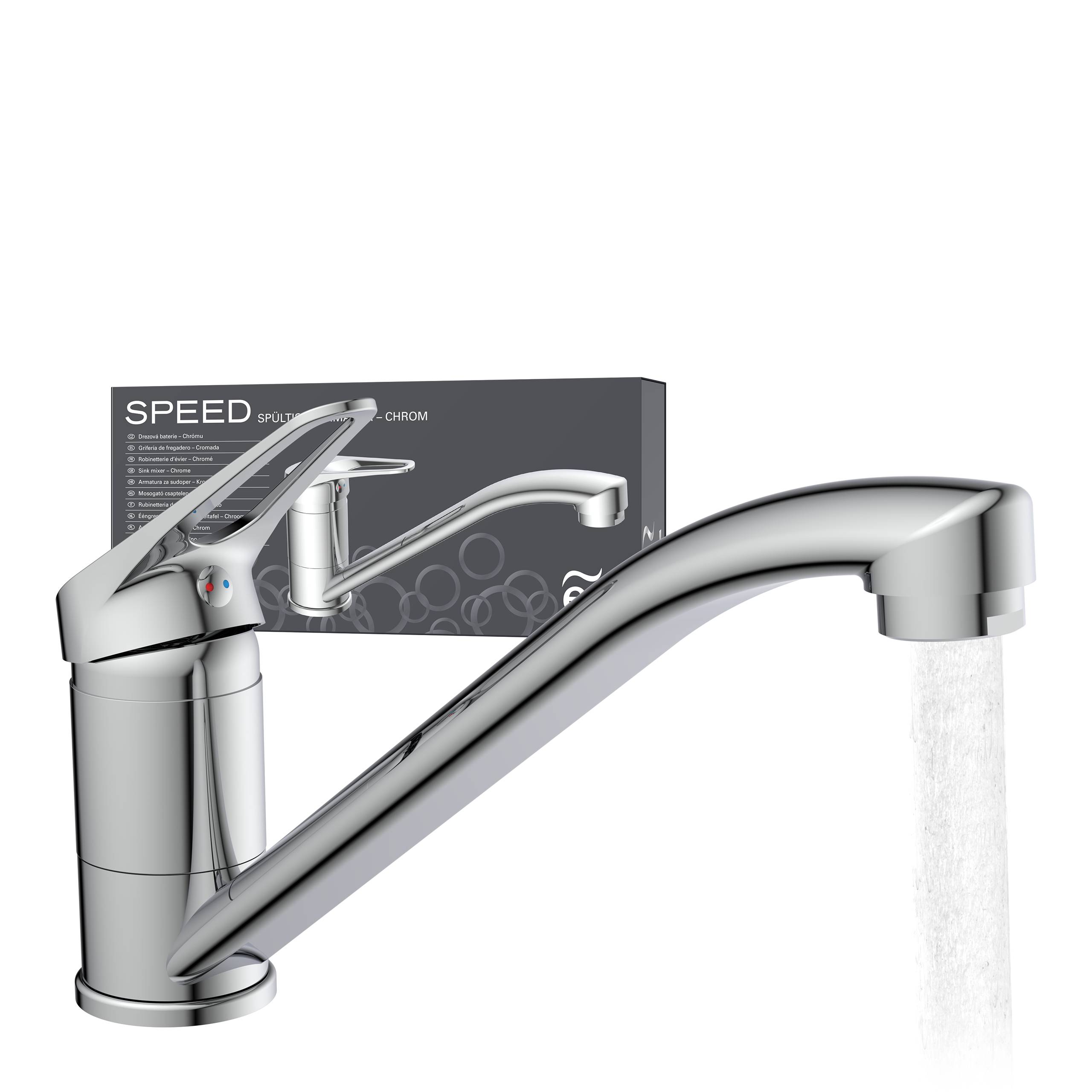 SPEED Spültischarmatur, Chrom