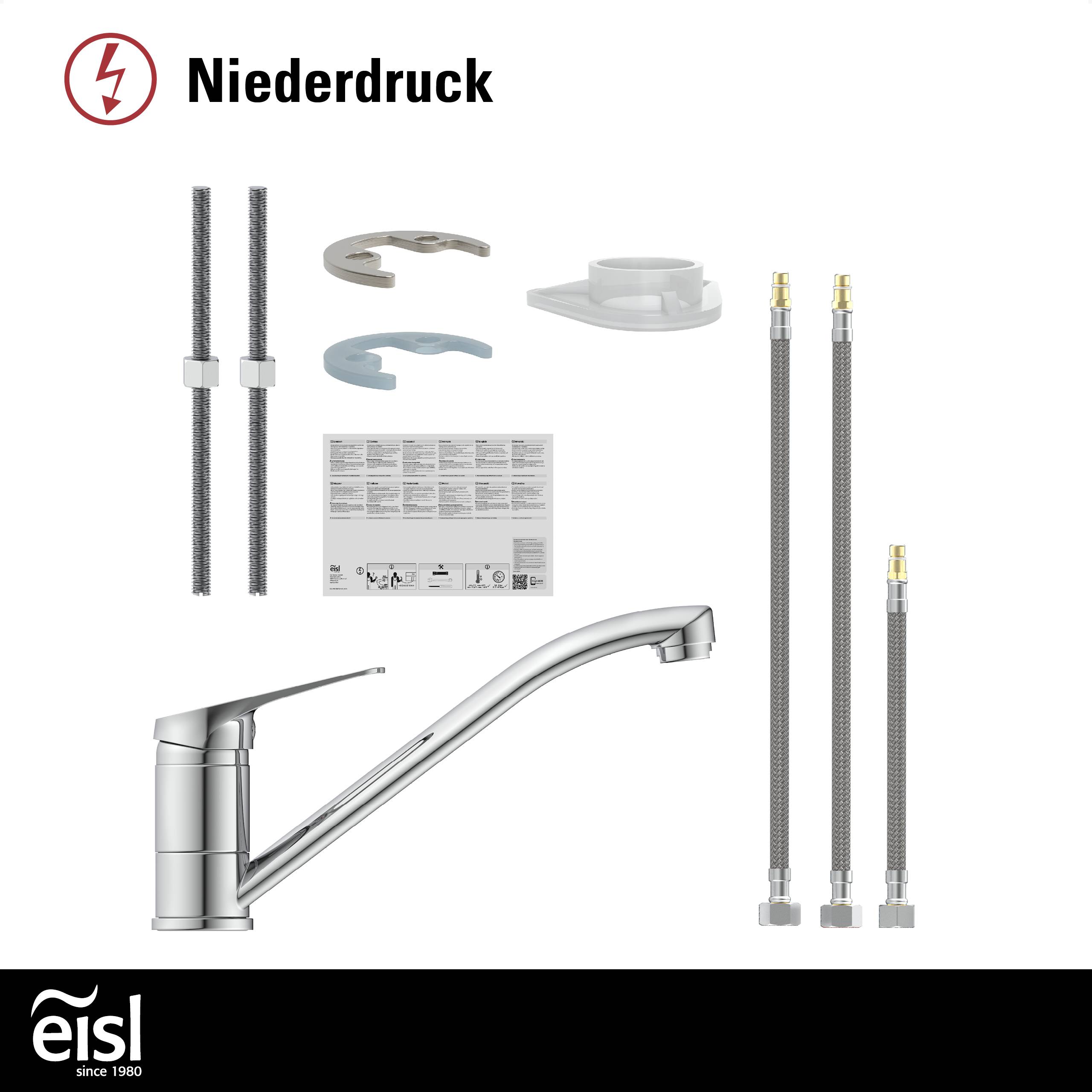 SPEED Spültischarmatur Niederdruck, Chrom