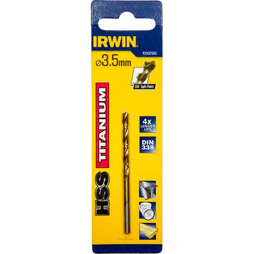 Irwin Metallbohrer HSS-Tin 3,5x70x39mm