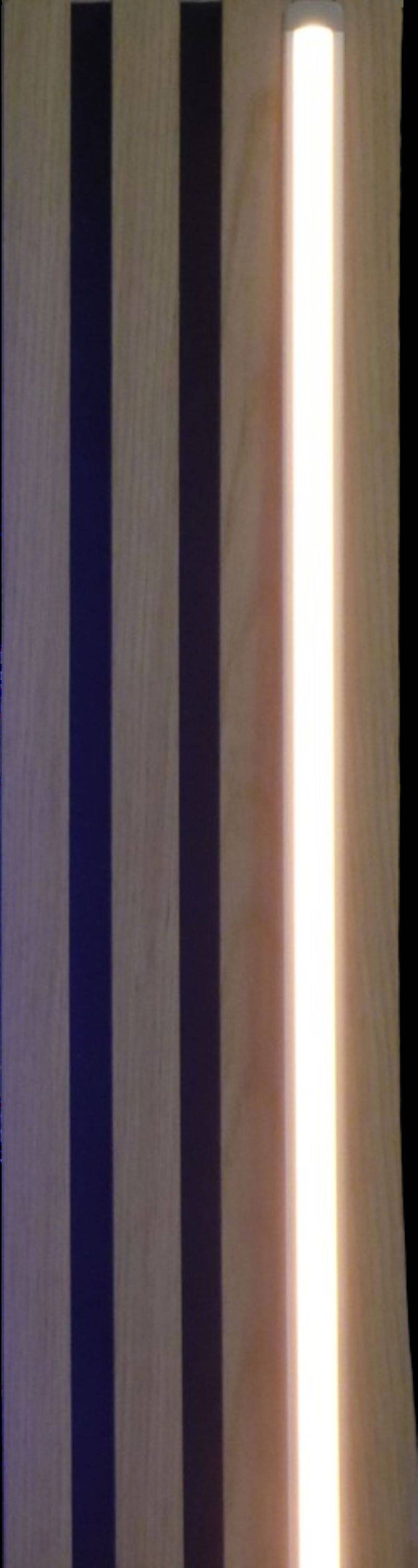 3579 LED Leuchte AHP-Z 1m Netzteil Kabel für Holz Paneelen Warm Weiß