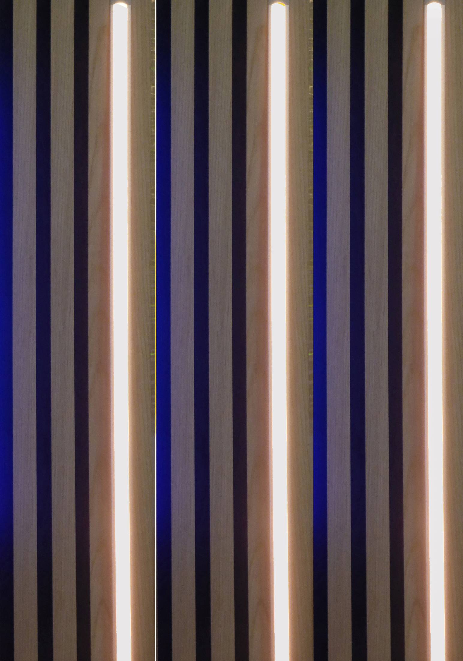 3650 LED Leuchte Akustik Paneel 3x100cm Neutral Weiß