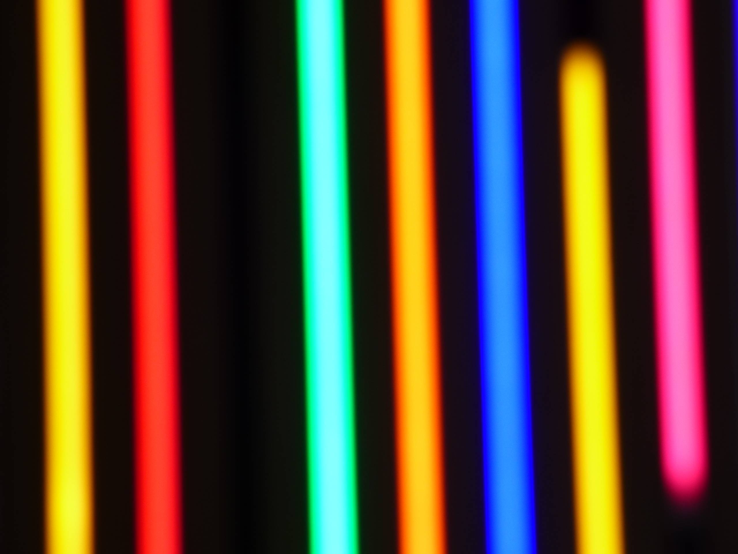 4301 LED Leuchte Kunststoff Schiene schwarz 50cm Warm Weiß