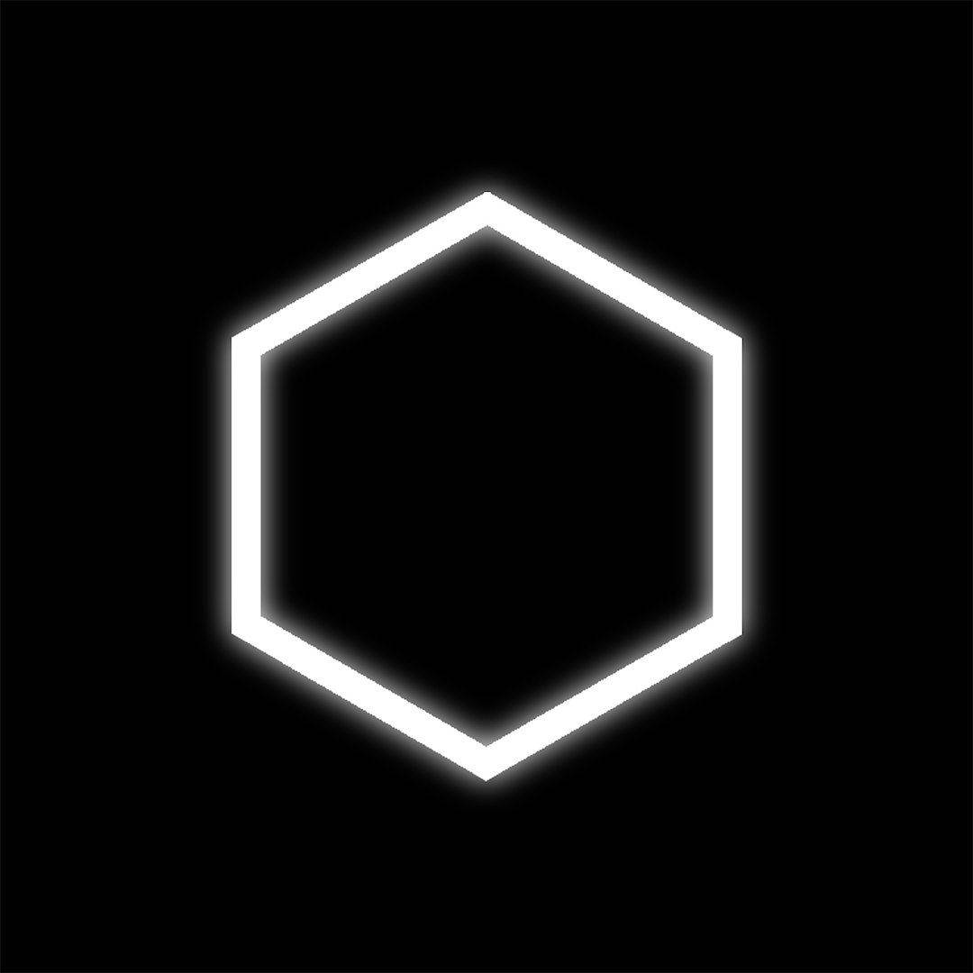7392 LED Leuchte Hexagon 1-er weiß Neutral 920x790mm