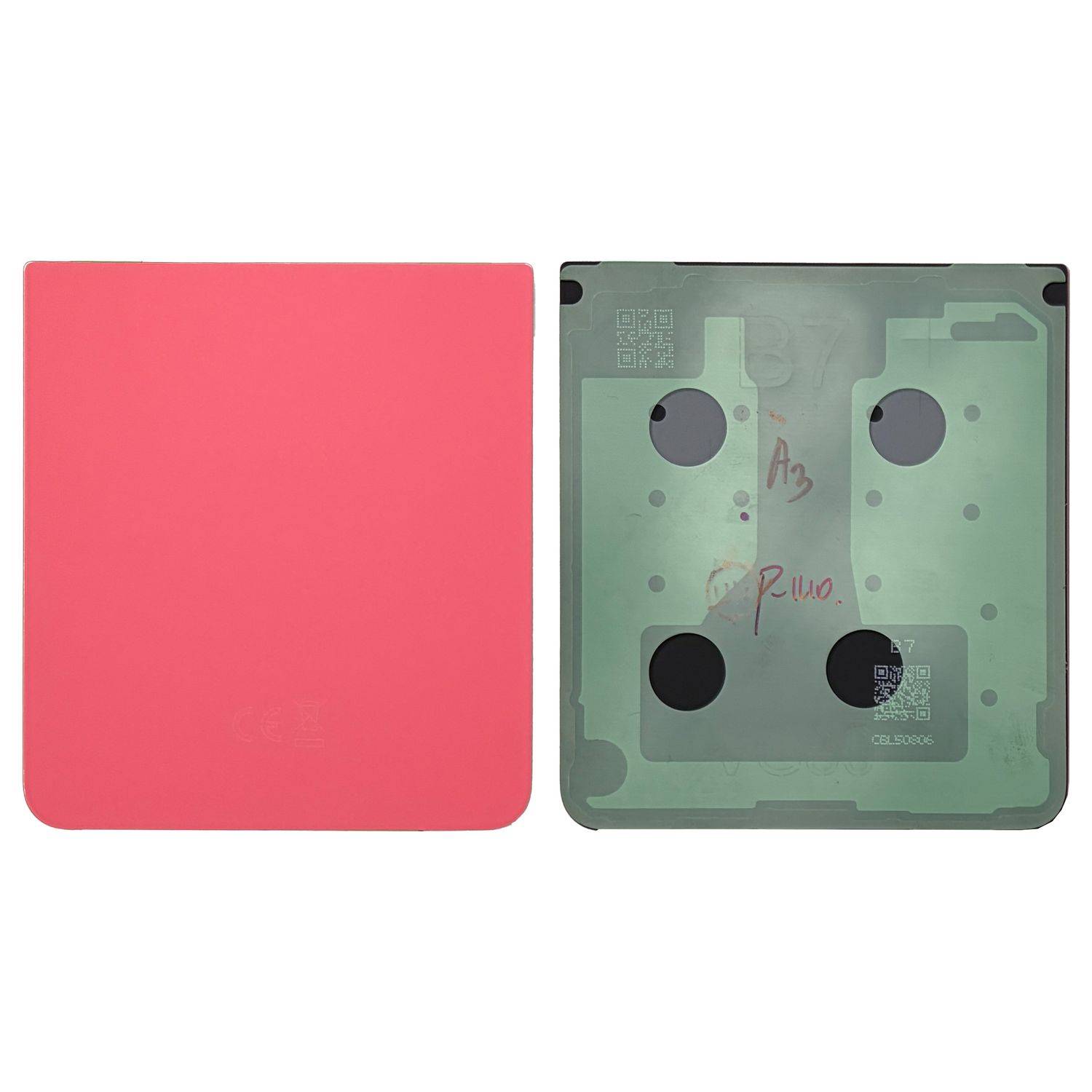 Samsung Akkudeckel für Galaxy Z Flip7 F766B GH82-37594D Ersatzteil Coral Red