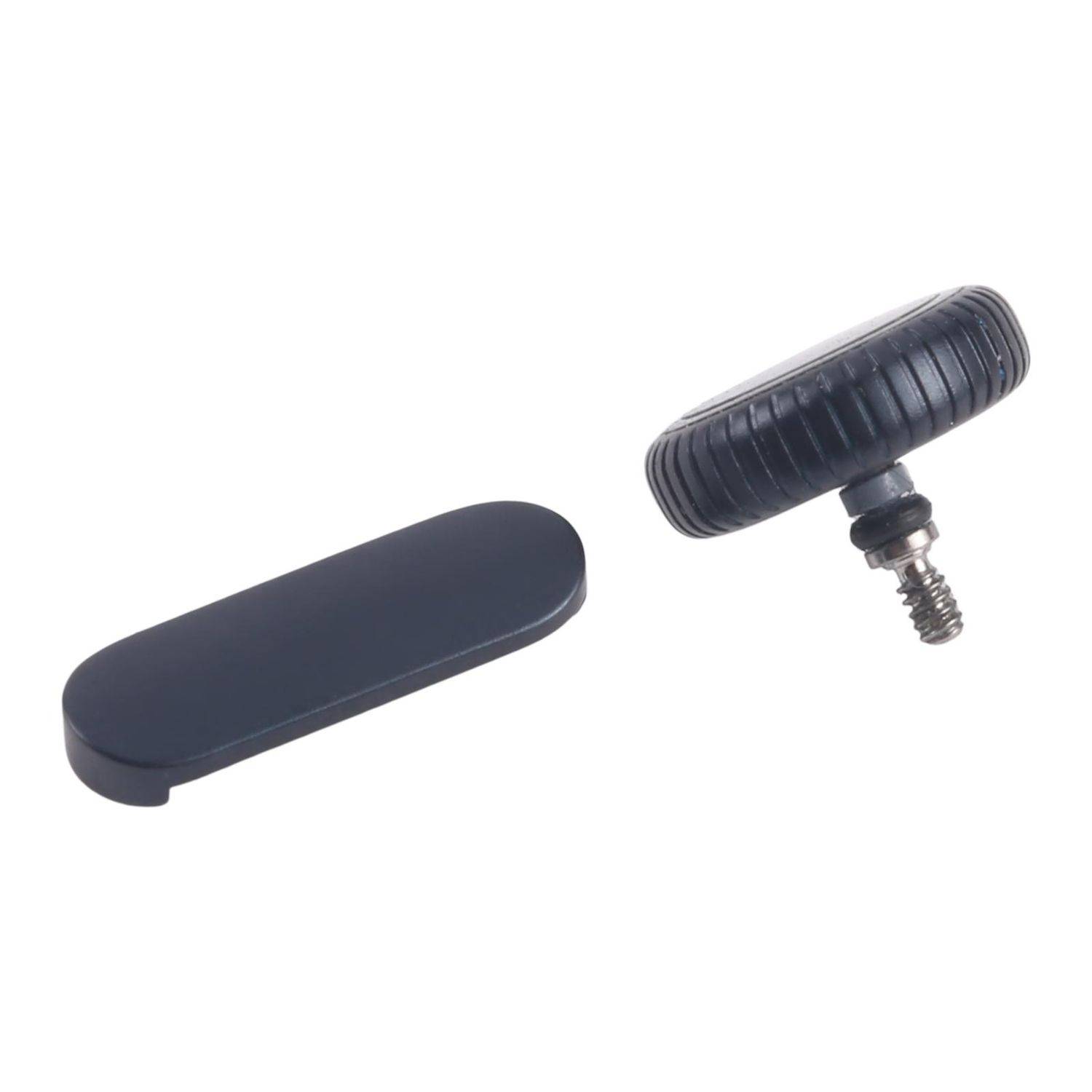 Für Apple Watch Series 9 41/45mm GPS Crown Nut & Power Button Set Midnight