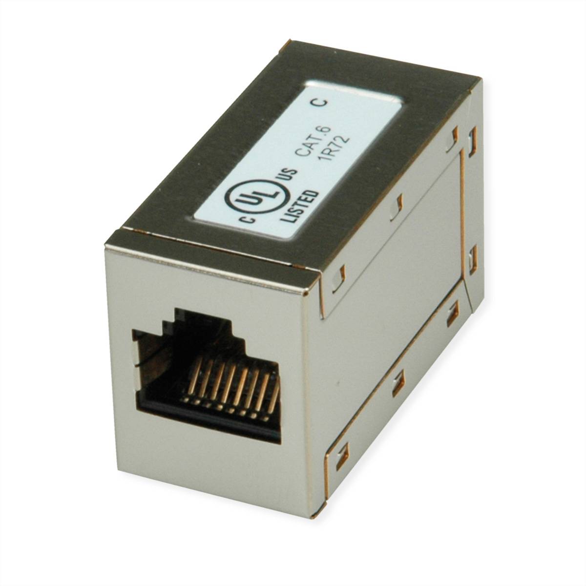 ROLINE RJ-45 Kupplungen geschirmt, Cat.6 (Class E), 25er Pack Netzwerk-Infrastruktur Keystones &