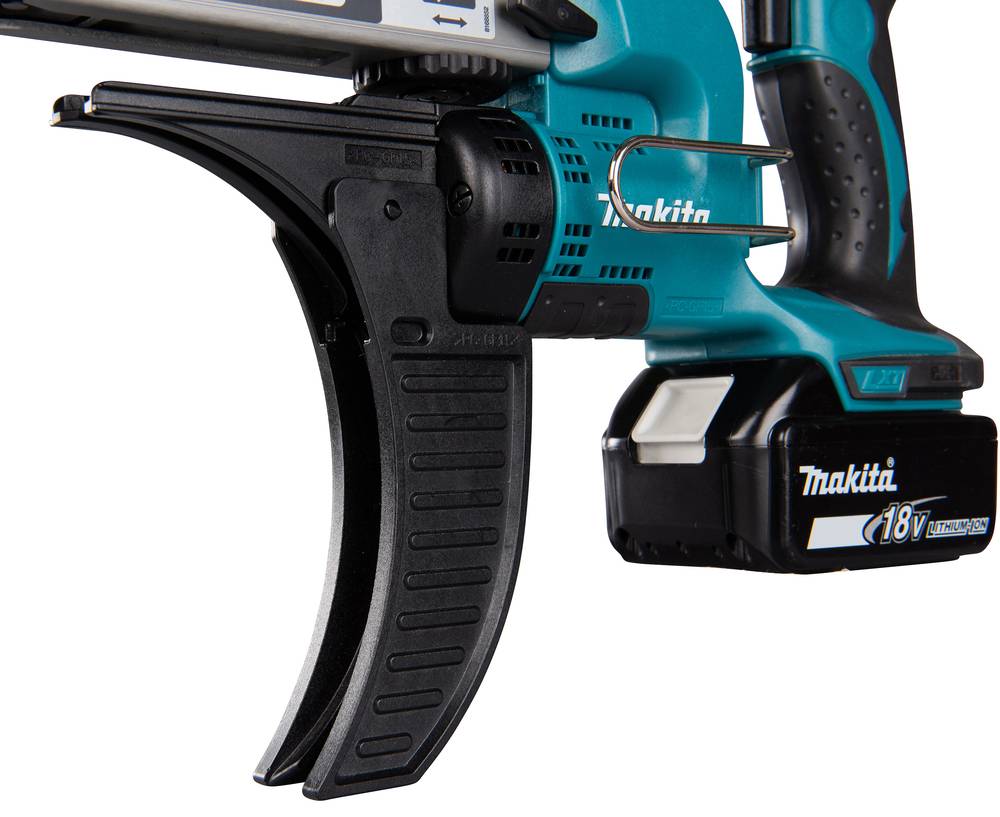 Makita Akku-Magazinschrauber Bauschrauber DFR550Z + Schwäble Schaumstoffeinlage