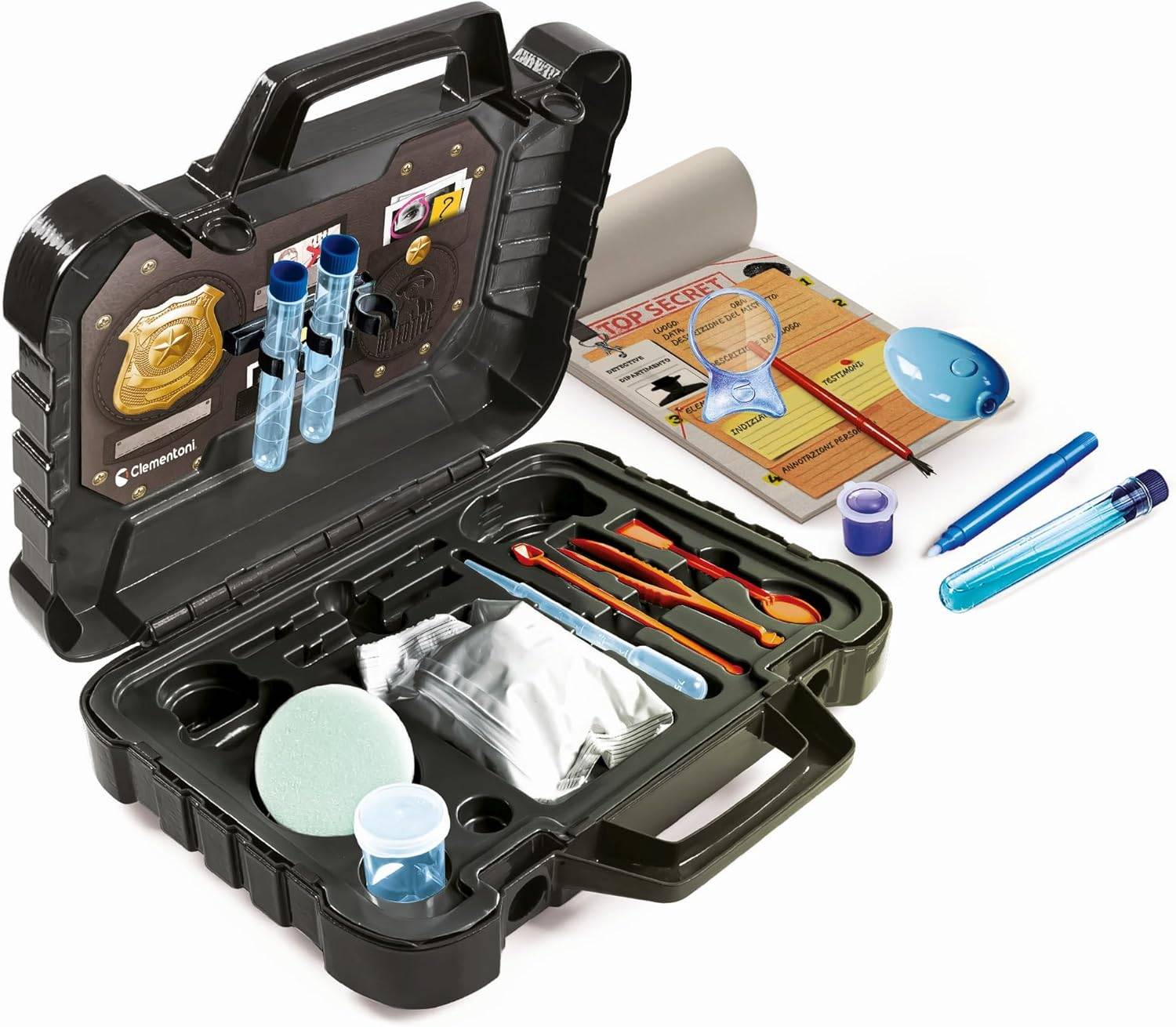 Clementoni 59414 - Galileo Spy Ermittler-Koffer für Detektive