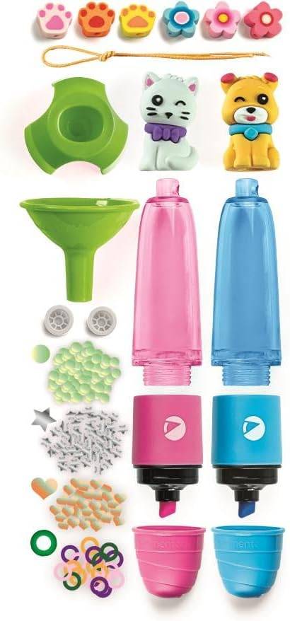 Clementoni 18875 - Idea Create Your Highlighters: Sweet Pets Textmarker-Kreationen