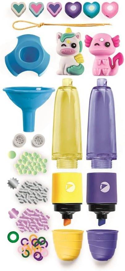 Clementoni 18874 - Idea Create Your Highlighters: Trendy Animals Textmarker-Kreationen