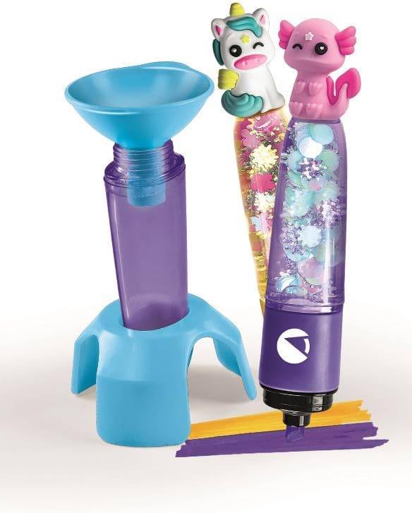 Clementoni 18874 - Idea Create Your Highlighters: Trendy Animals Textmarker-Kreationen