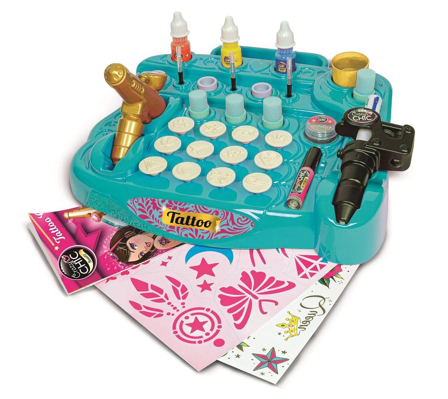 Clementoni 18260 - Crazy Chic Tattoo-Studio