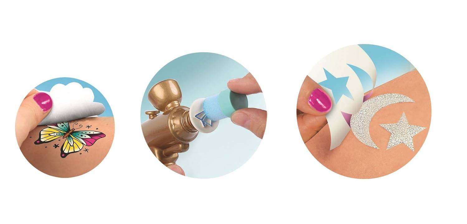 Clementoni 18260 - Crazy Chic Tattoo-Studio