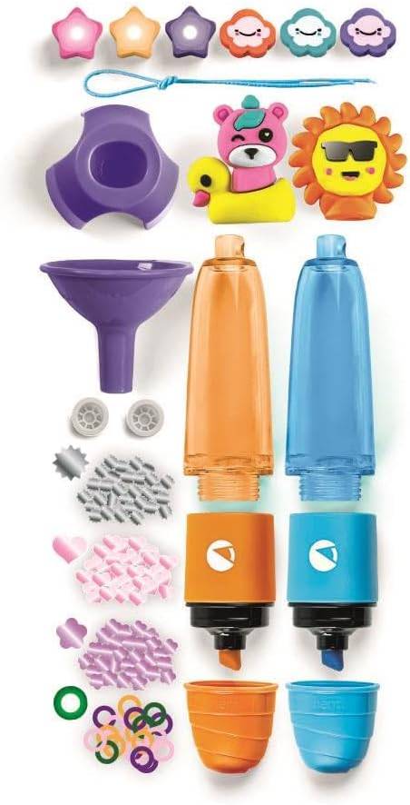 Clementoni 18130 - Idea Create Your Highlighters: Crazy Summer Textmarker-Kreationen