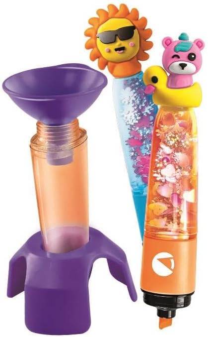 Clementoni 18130 - Idea Create Your Highlighters: Crazy Summer Textmarker-Kreationen