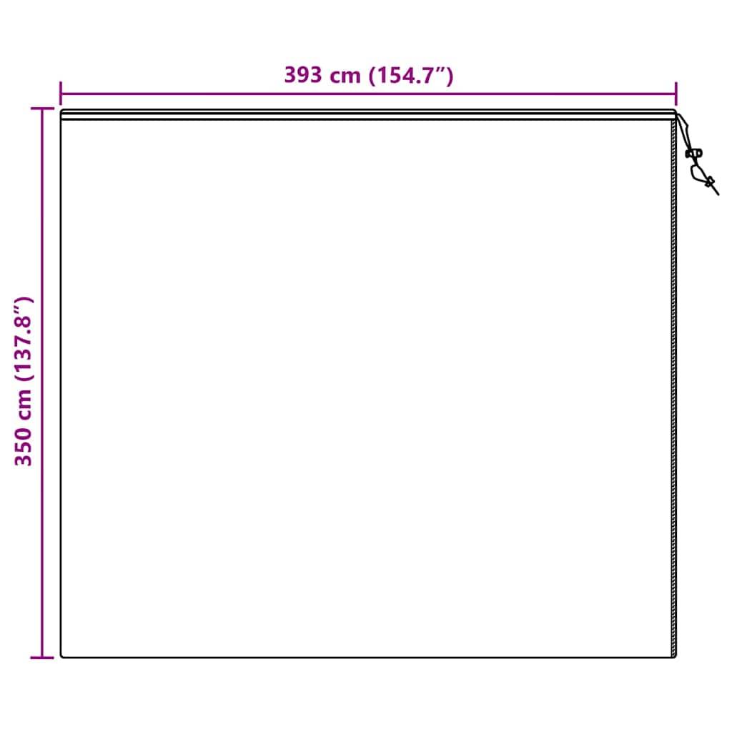 vidaXL Winterschutz fur Pflanzen 3 pcs Beige 3,5 x 3,93 m Vliesstoff