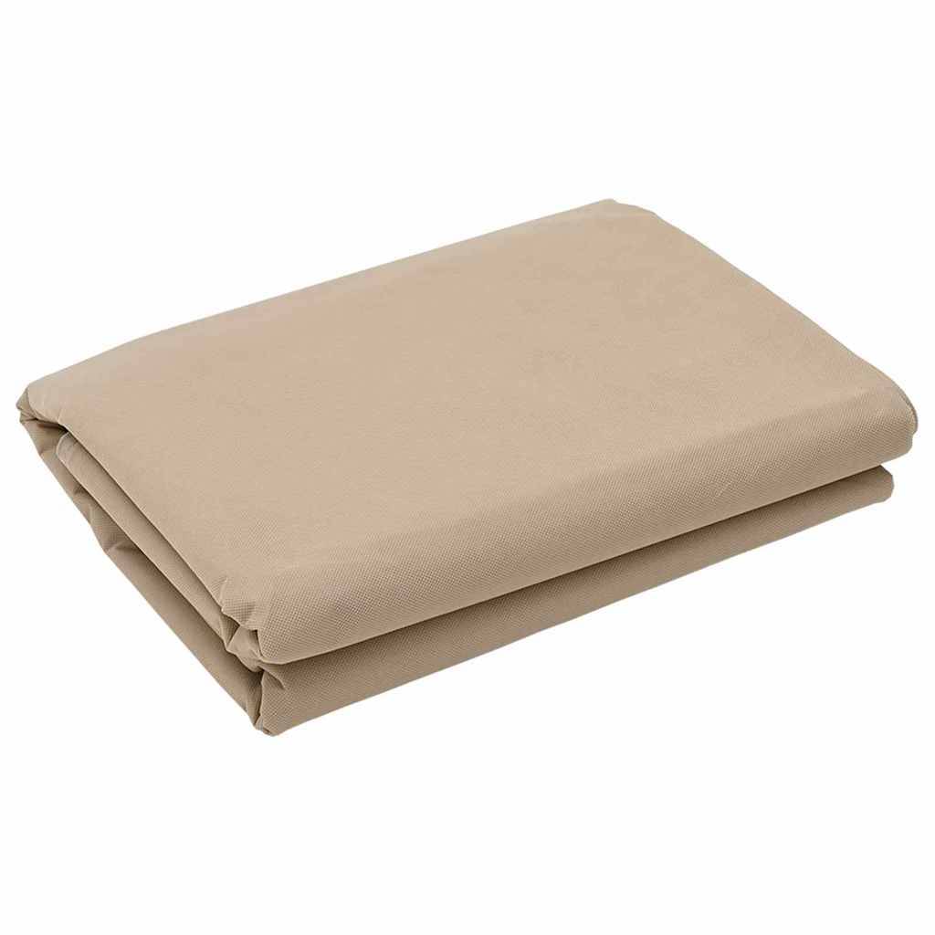 vidaXL Winterschutz fur Pflanzen 3 pcs Beige 2,5 x 3,14 m Vliesstoff
