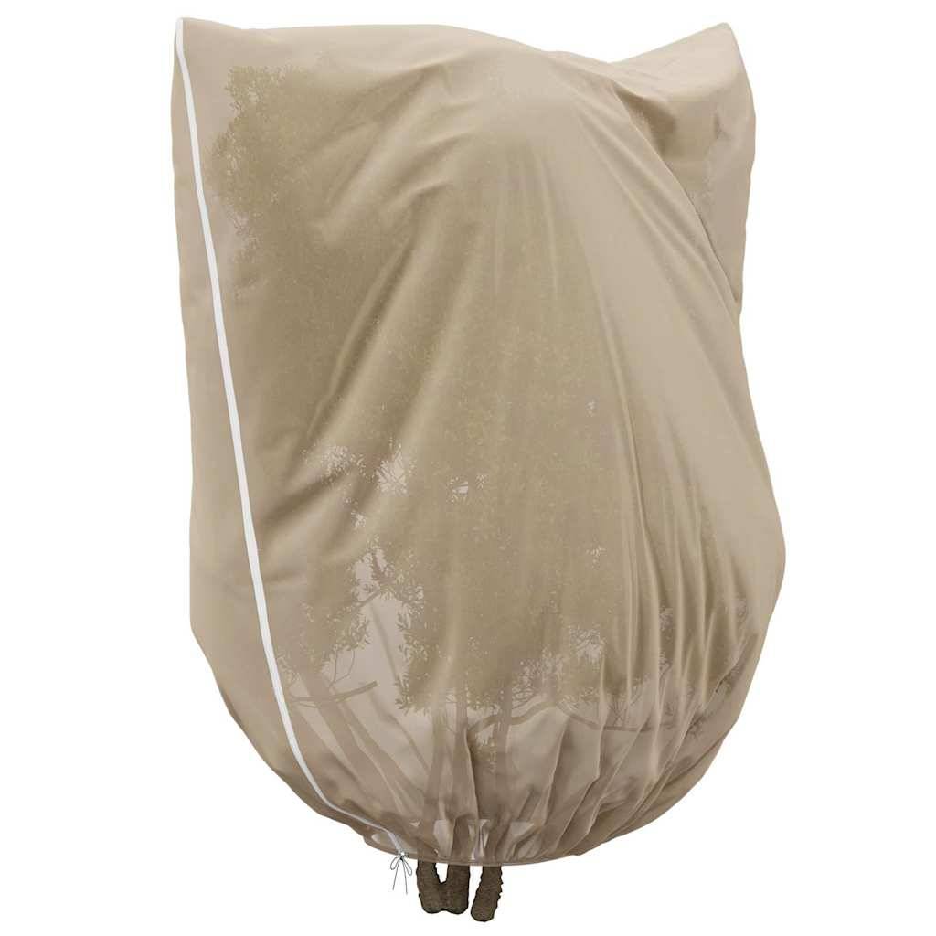 vidaXL Winterschutz fur Pflanzen 3 pcs Beige 2,4 x 2 m Vliesstoff