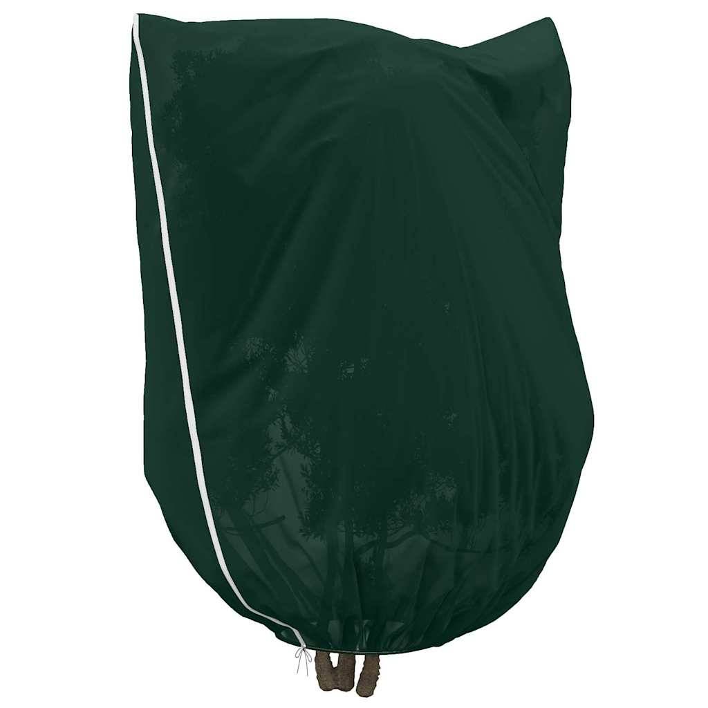 vidaXL Winterschutz fur Pflanzen 3 pcs Grün 2,4 x 2 m Vliesstoff